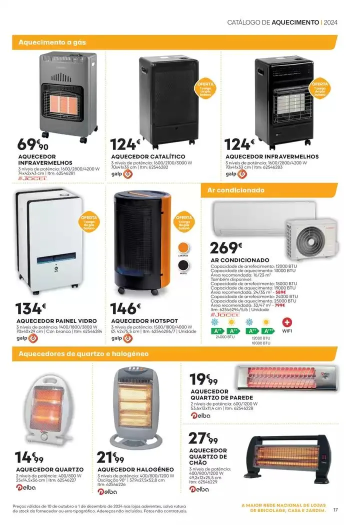 Folheto F#14 Catálogo de Aquecimento 24p Nacional de 10 de outubro até 1 de dezembro 2024 - Pagina 17