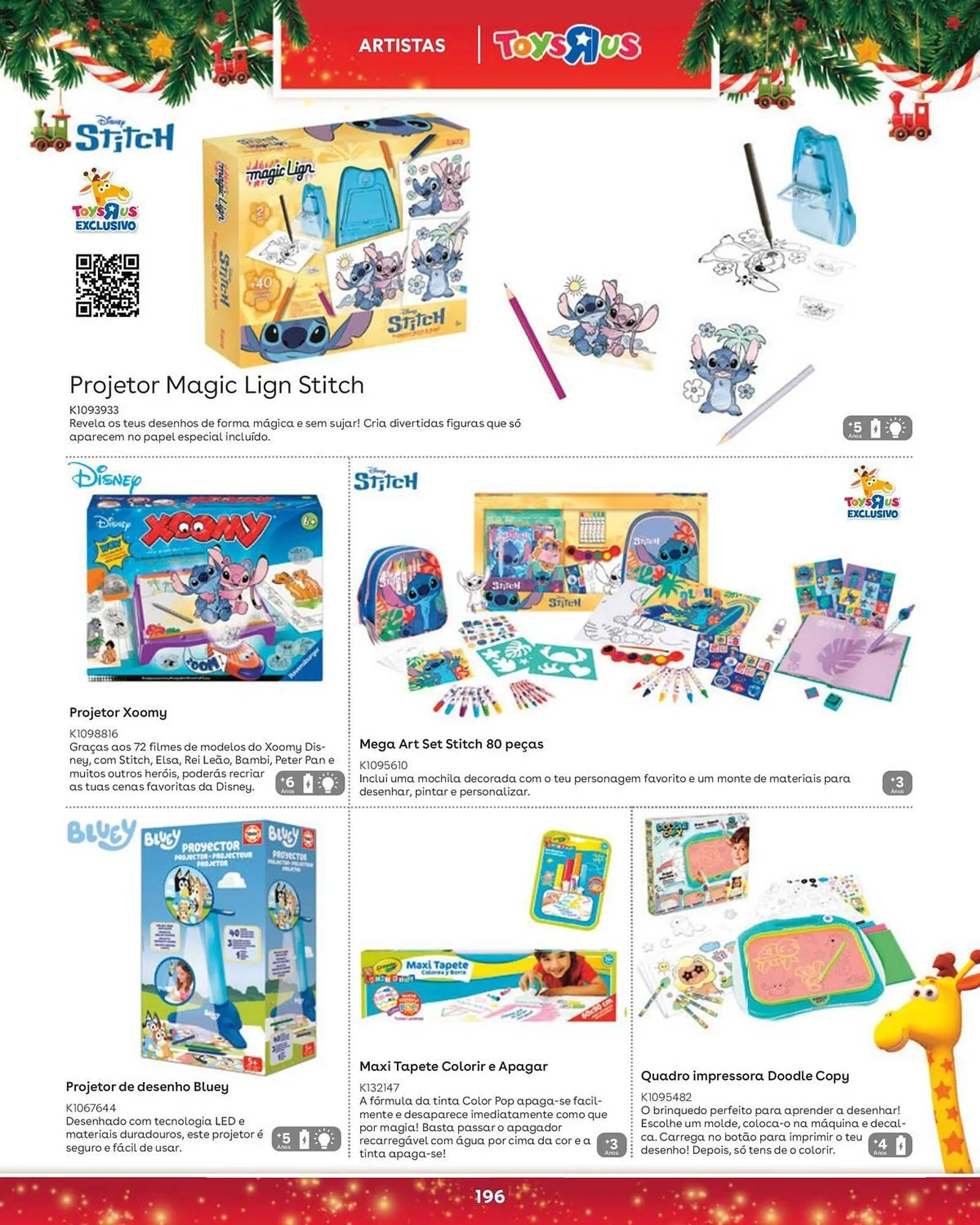 Folheto Catálogo Toys R Us de 5 de novembro até 5 de janeiro 2026 - Pagina 196