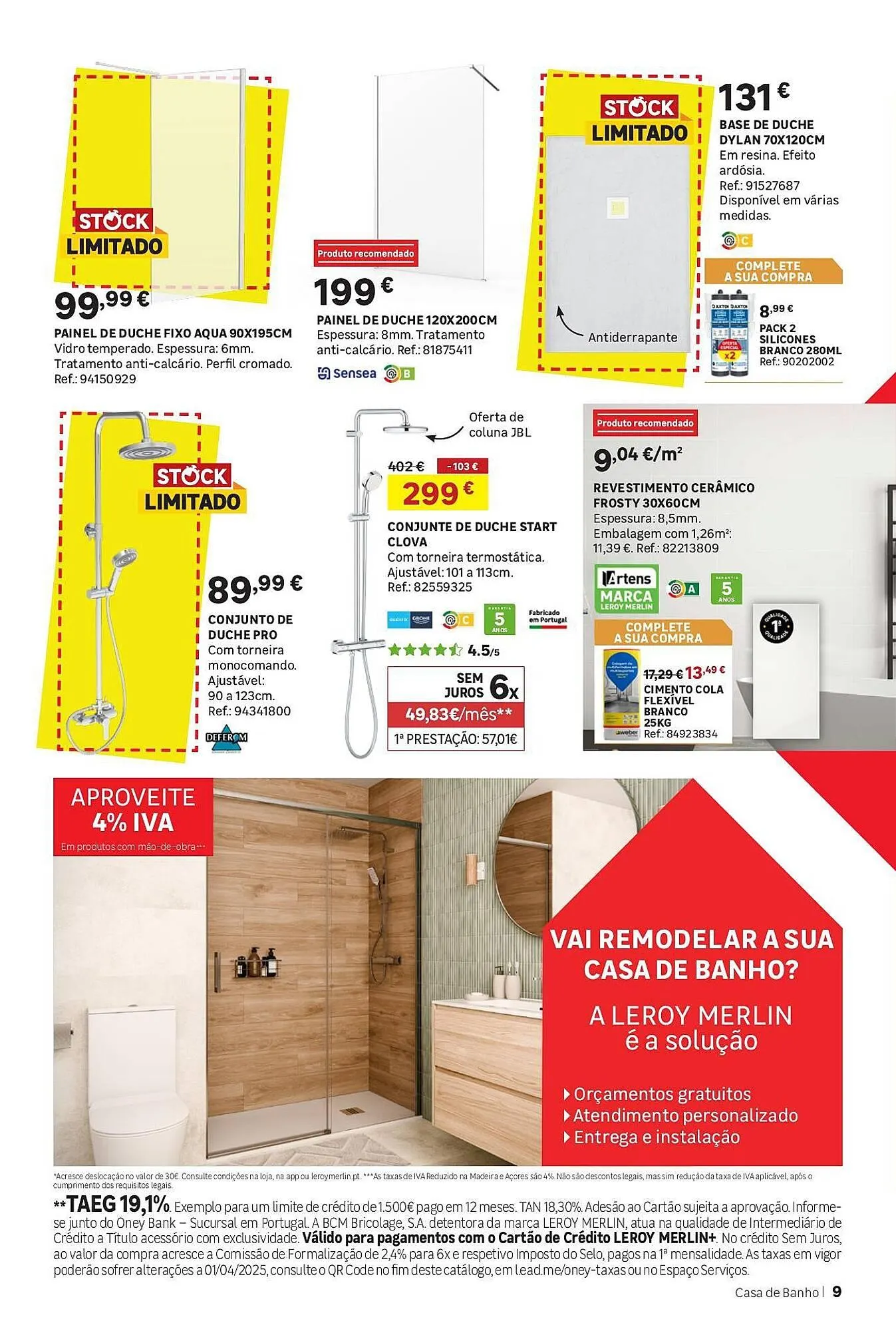 Folheto Folheto Leroy Merlin de 27 de março até 29 de abril 2025 - Pagina 9