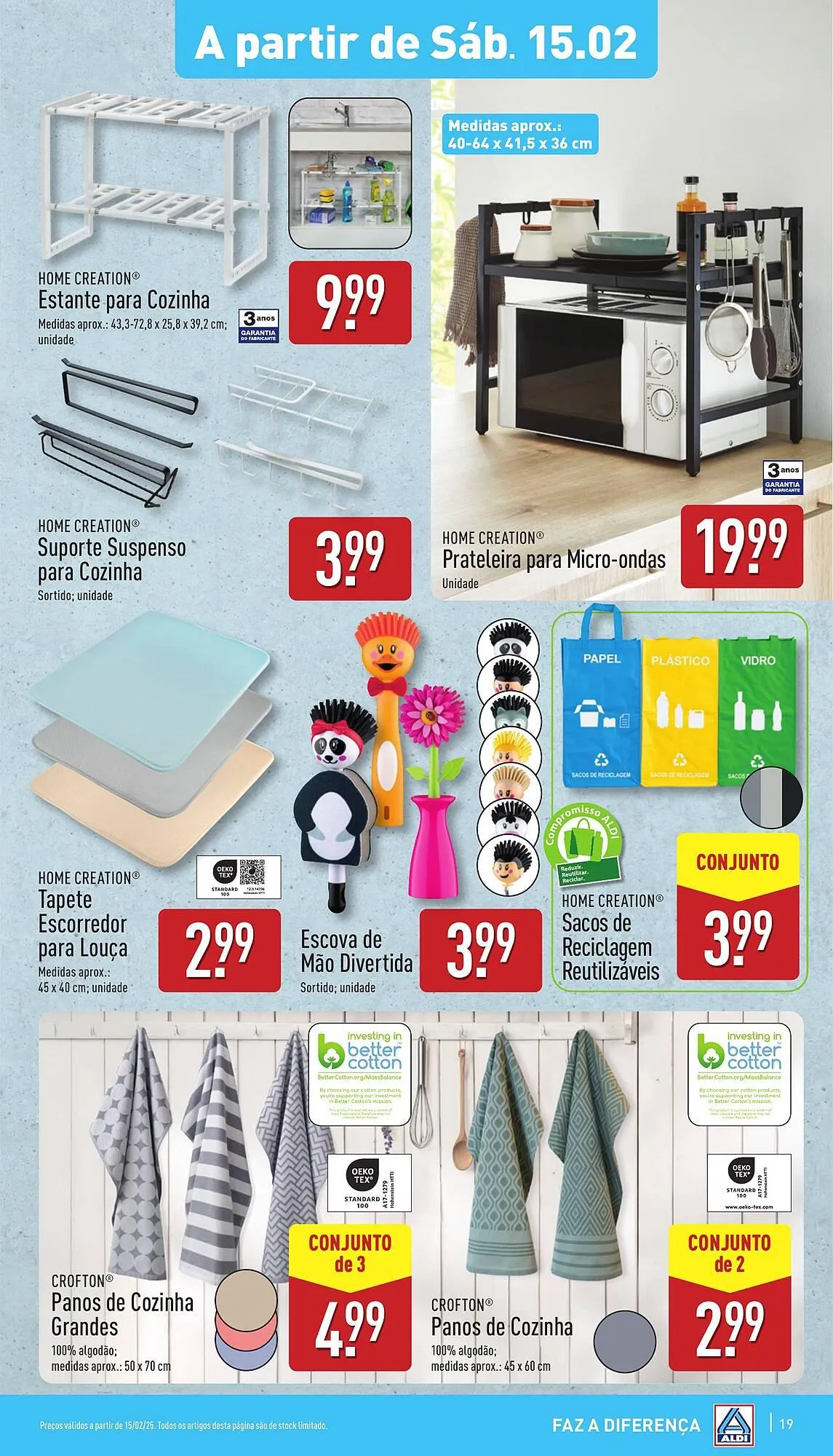 Folheto Folheto ALDI de 12 de fevereiro até 18 de fevereiro 2025 - Pagina 19