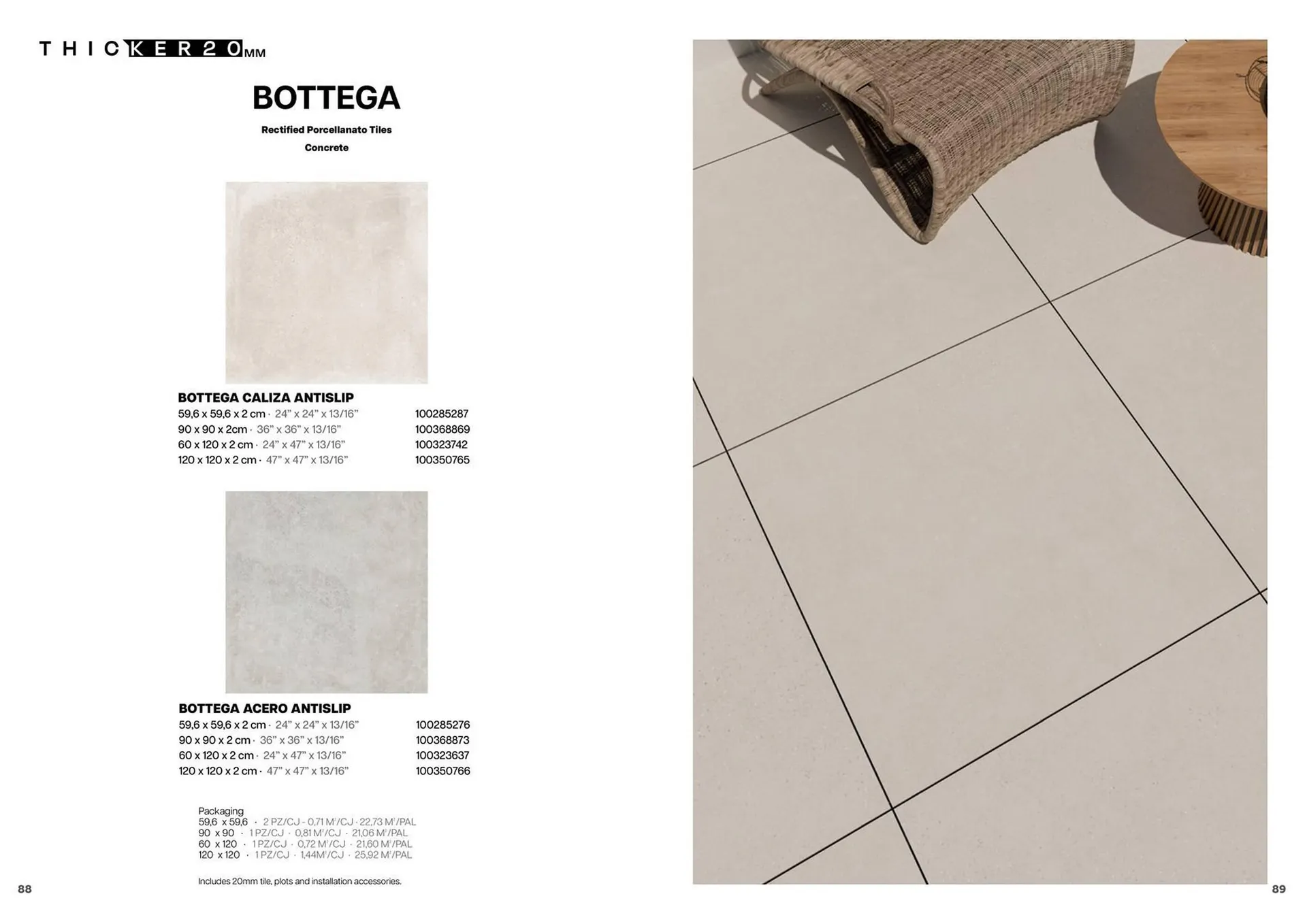 Folheto Folheto Porcelanosa de 17 de abril até 31 de dezembro 2025 - Pagina 46