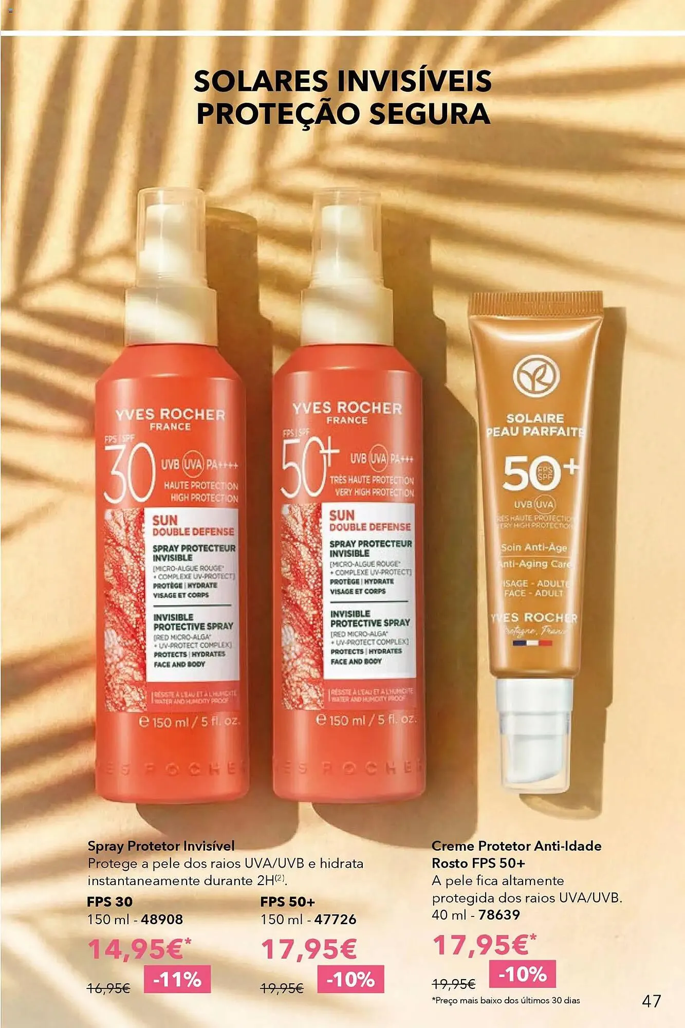 Folheto Catálogo Yves Rocher de 17 de abril até 12 de maio 2026 - Pagina 47