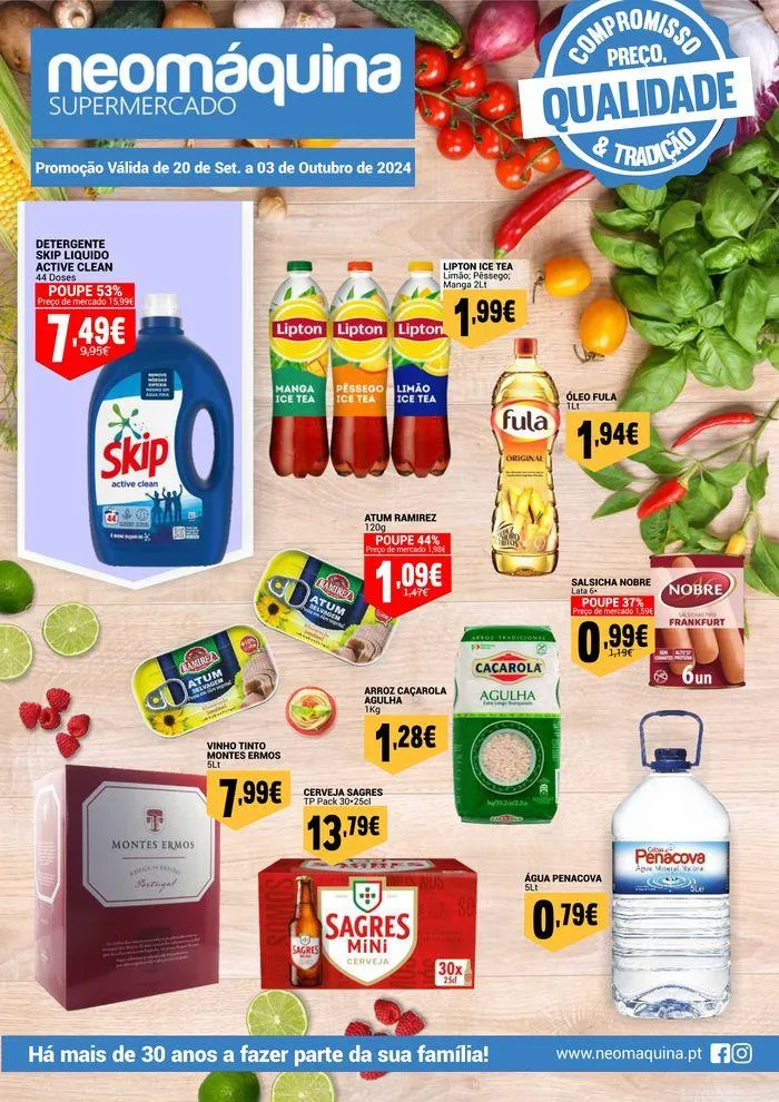 Folheto Poupe com Qualidade até 3 Out de 23 de setembro até 3 de outubro 2024 - Pagina 1