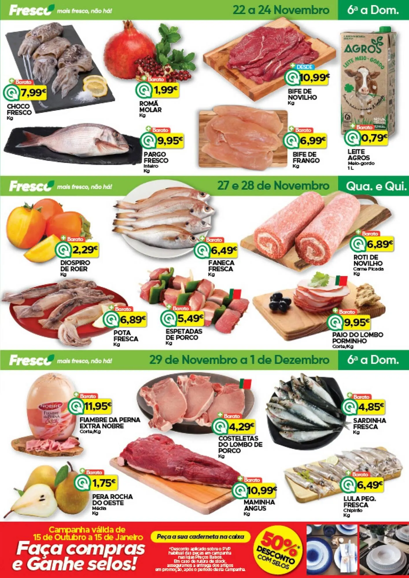 Folheto Folheto Supermercados Preços Baixos de 22 de novembro até 5 de dezembro 2024 - Pagina 3