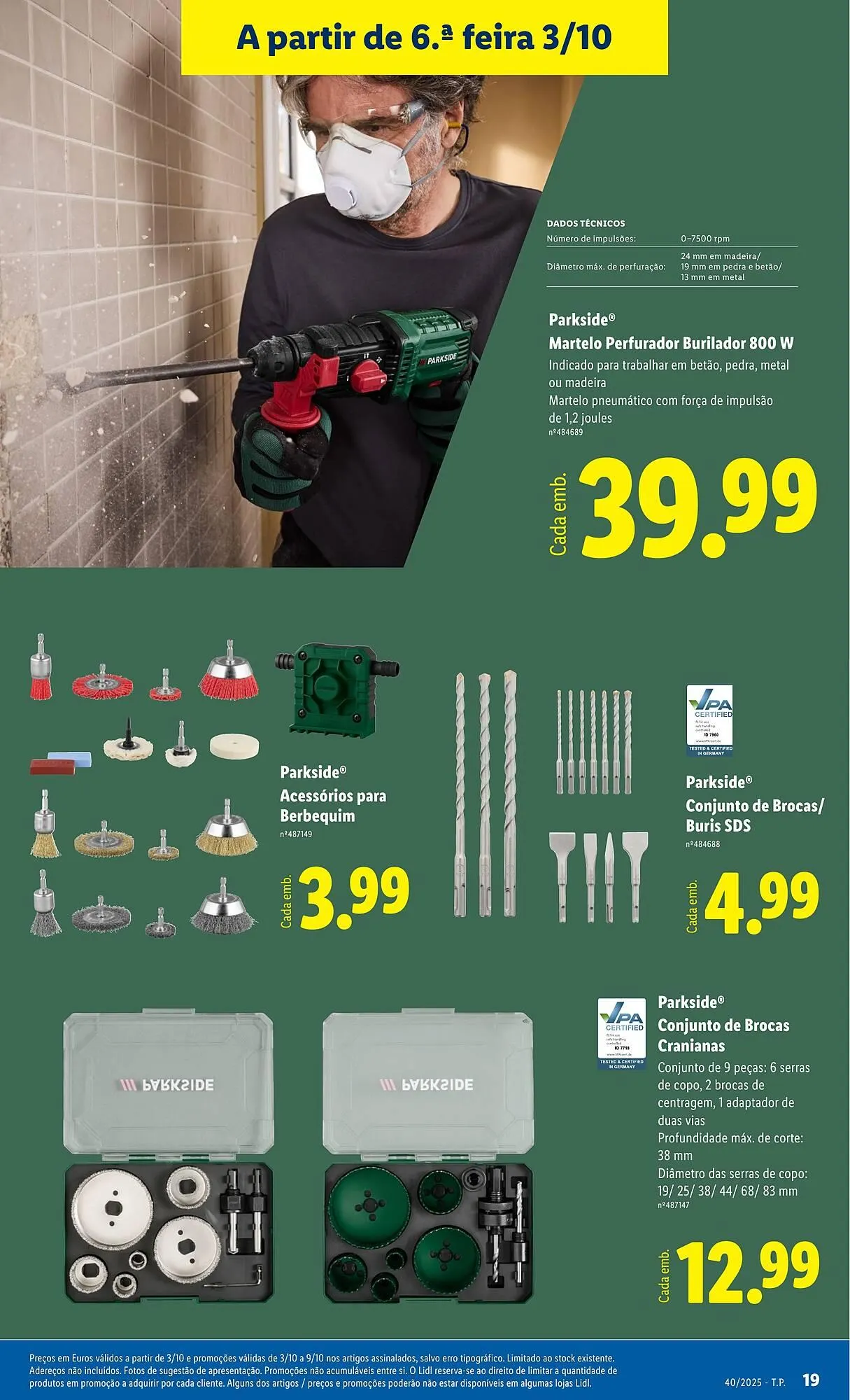 Folheto Folheto Lidl de 29 de setembro até 5 de outubro 2025 - Pagina 19