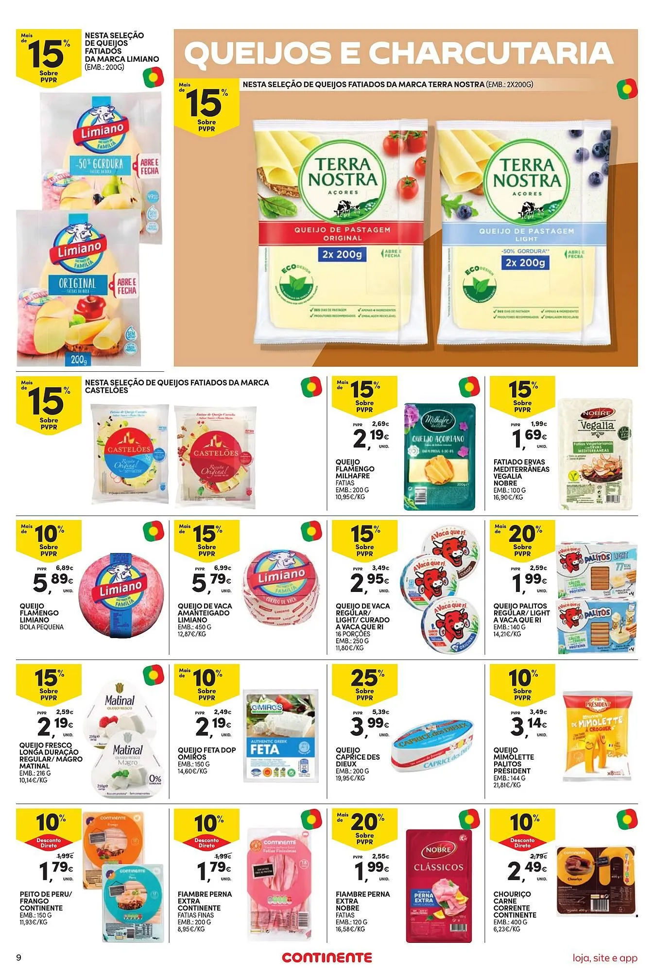 Folheto Folheto Continente Bom dia de 30 de setembro até 6 de outubro 2025 - Pagina 9