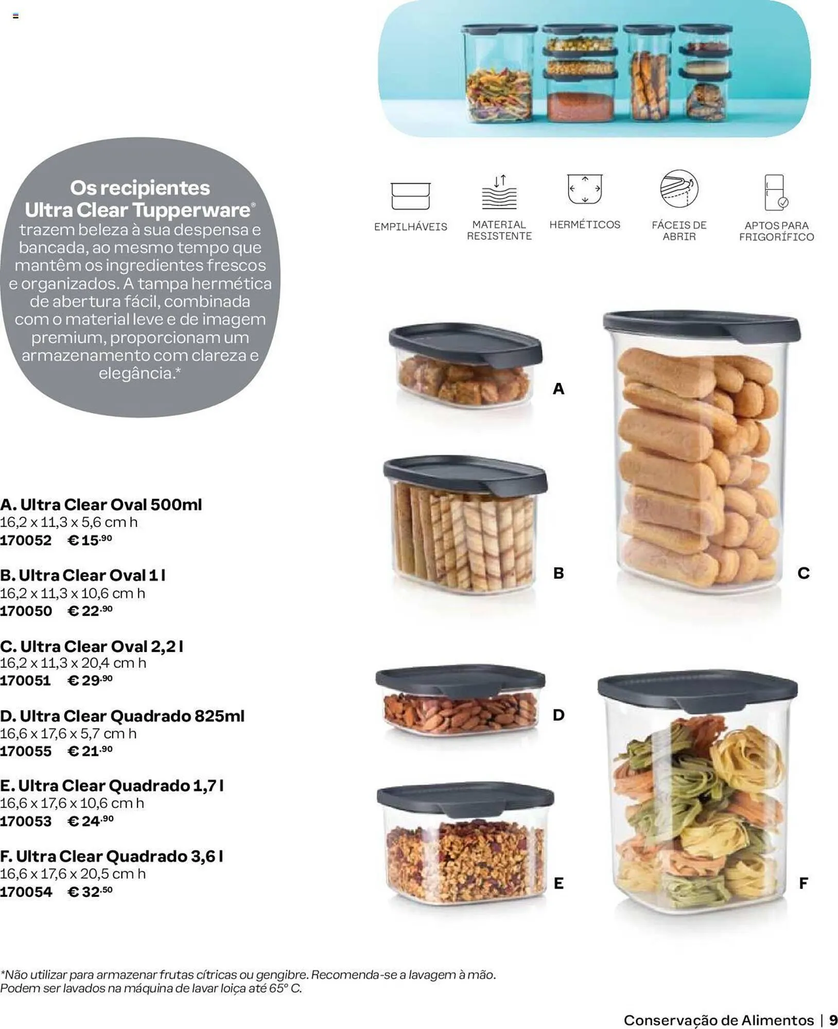 Folheto Folheto Tupperware de 1 de setembro até 28 de fevereiro 2025 - Pagina 9