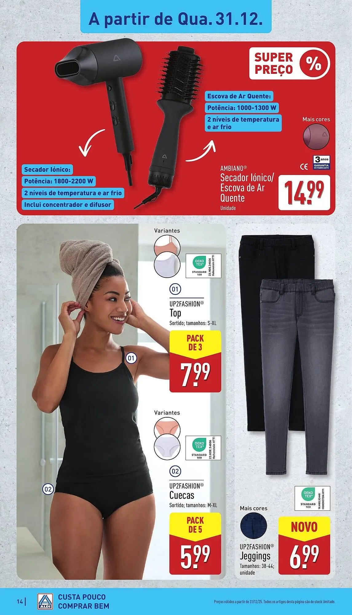 Folheto Folheto ALDI de 29 de dezembro até 4 de janeiro 2026 - Pagina 14