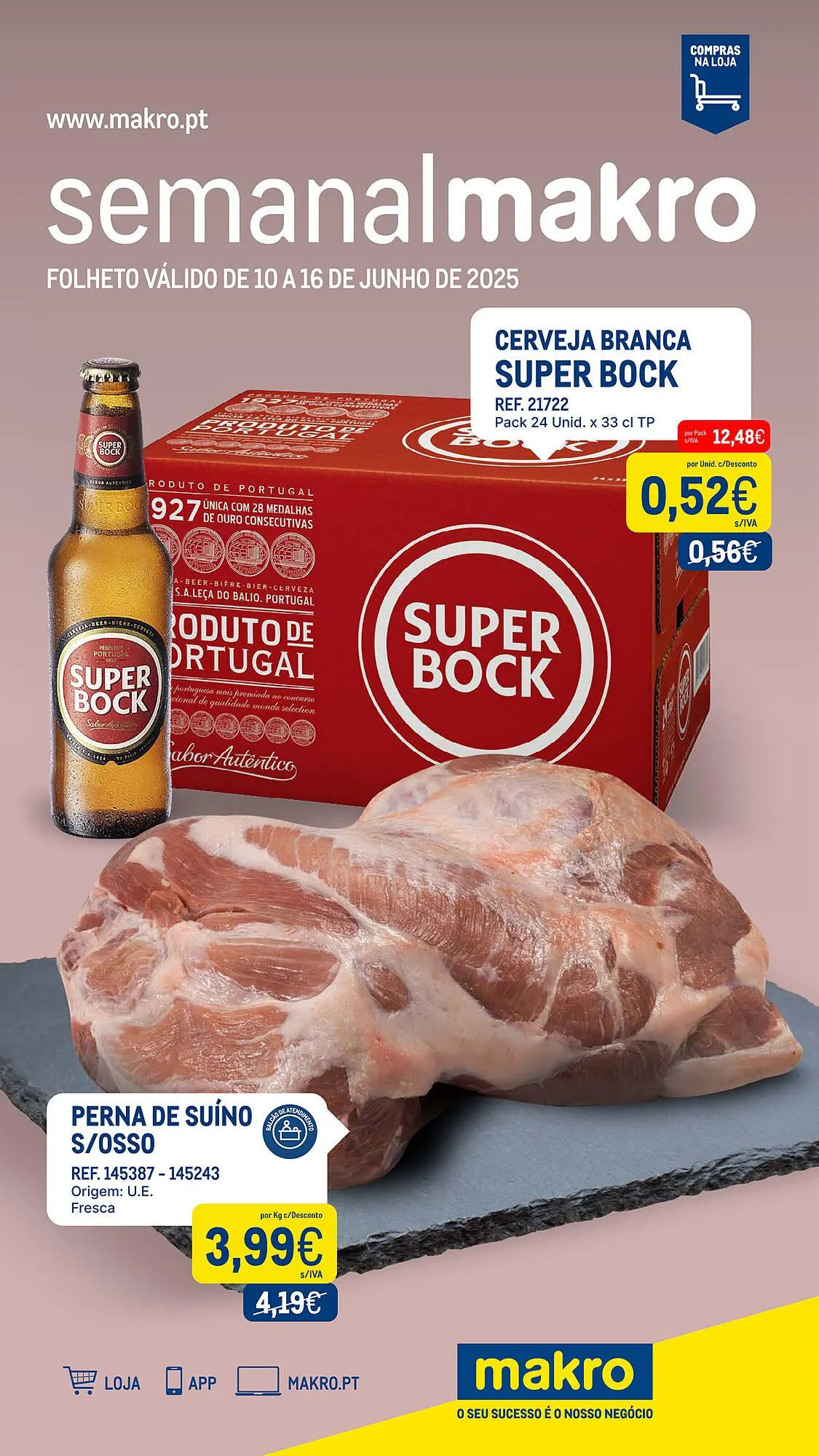 Folheto Folheto Makro de 10 de junho até 16 de junho 2025 - Pagina 1