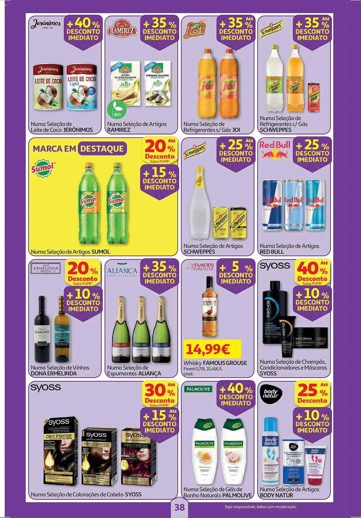 Folheto Folheto Auchan de 19 de fevereiro até 26 de fevereiro 2026 - Pagina 38