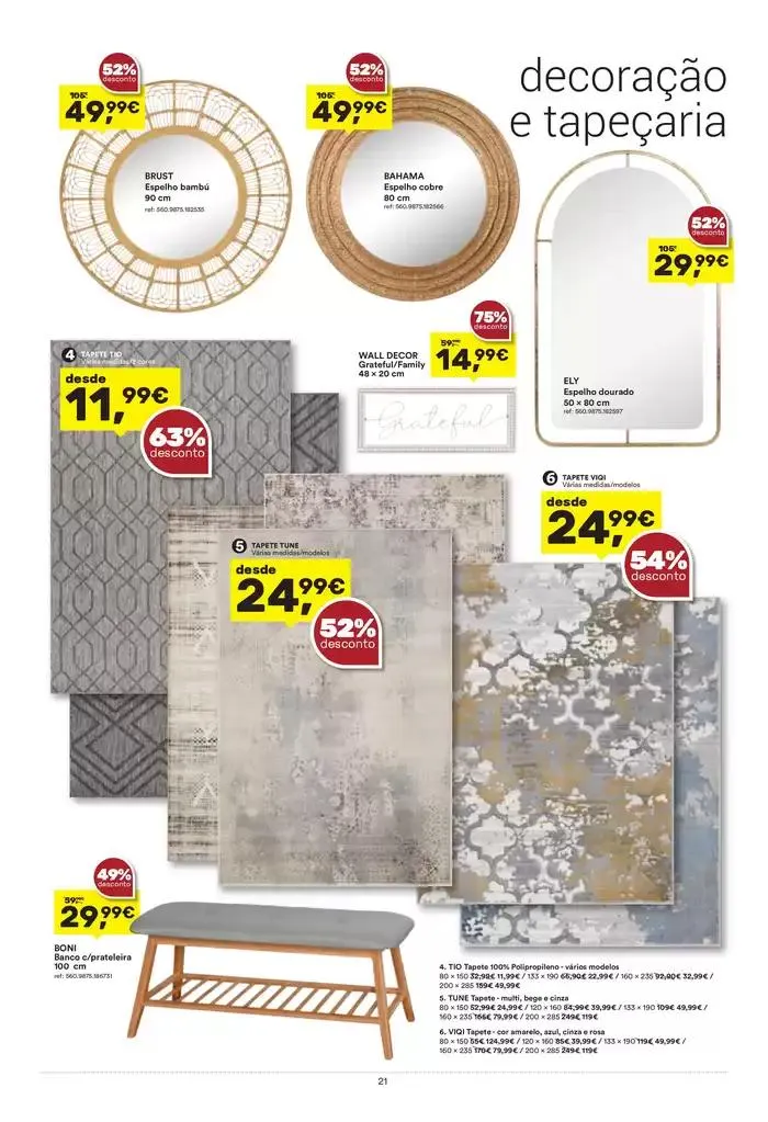 Folheto Folheto Moviflor de 26 de dezembro até 26 de janeiro 2025 - Pagina 21