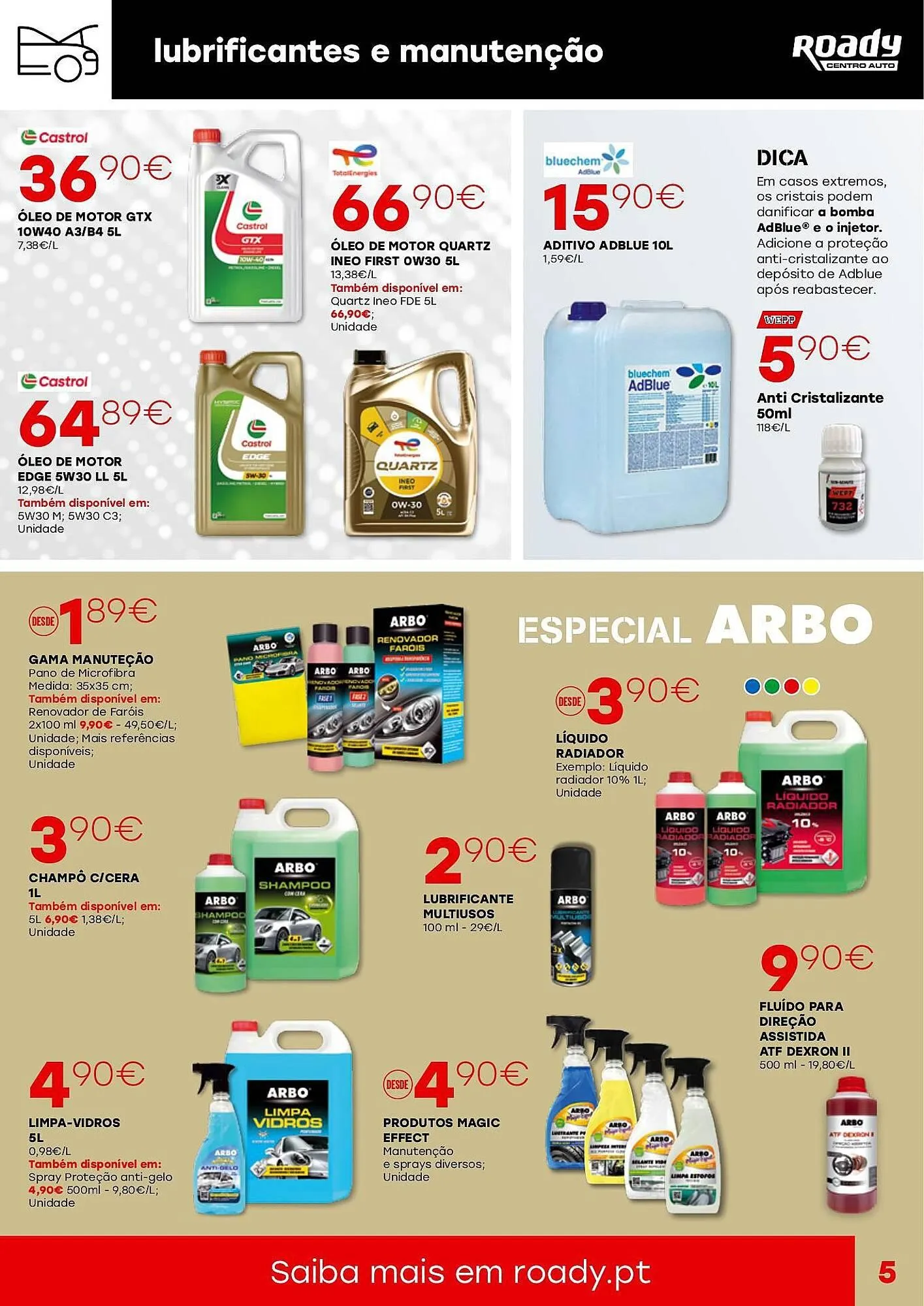 Folheto Folheto Roady de 29 de janeiro até 22 de fevereiro 2026 - Pagina 5
