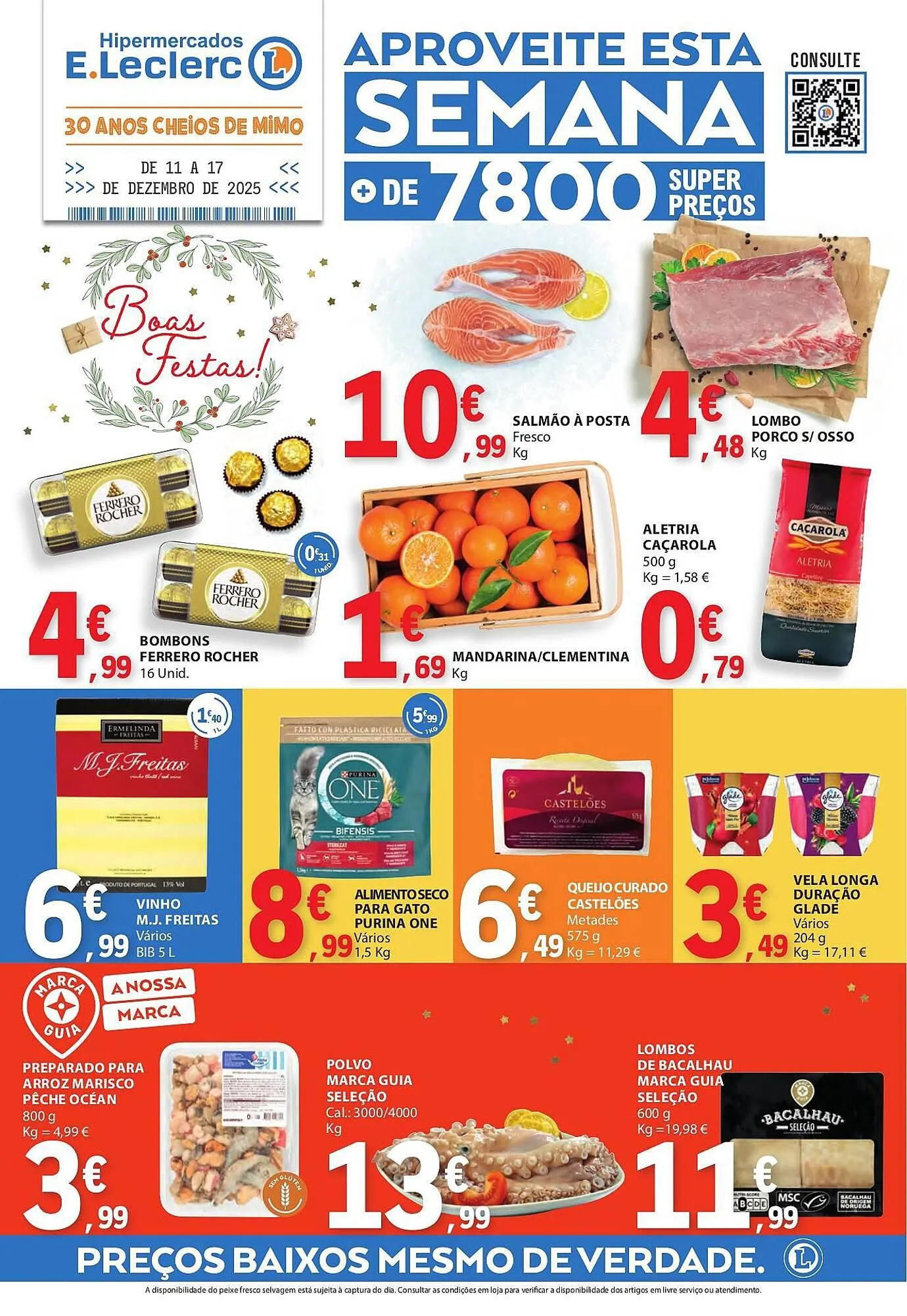 Folheto Folheto E.Leclerc de 11 de dezembro até 17 de dezembro 2025 - Pagina 1