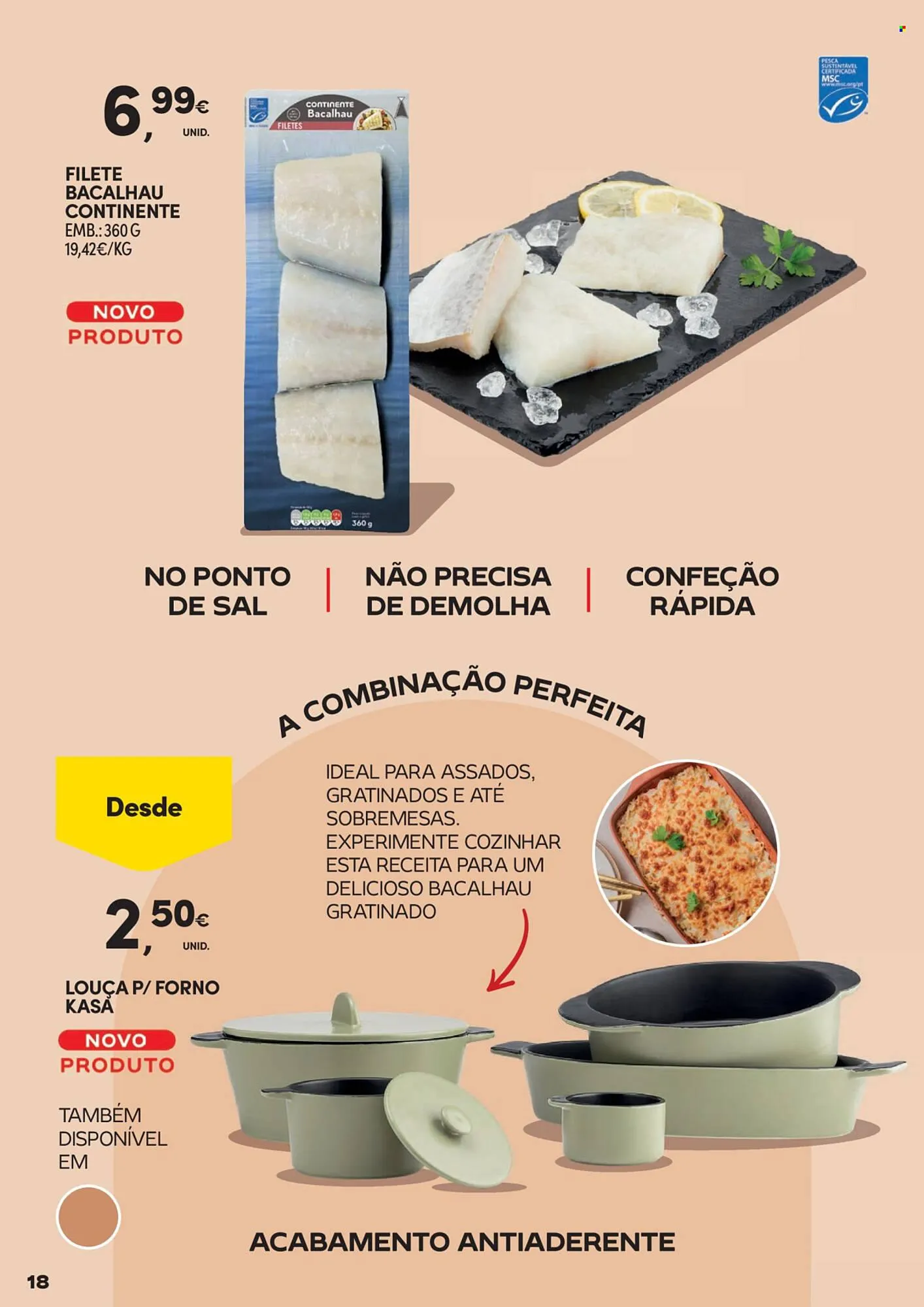 Folheto Folheto Continente de 17 de abril até 29 de junho 2025 - Pagina 18