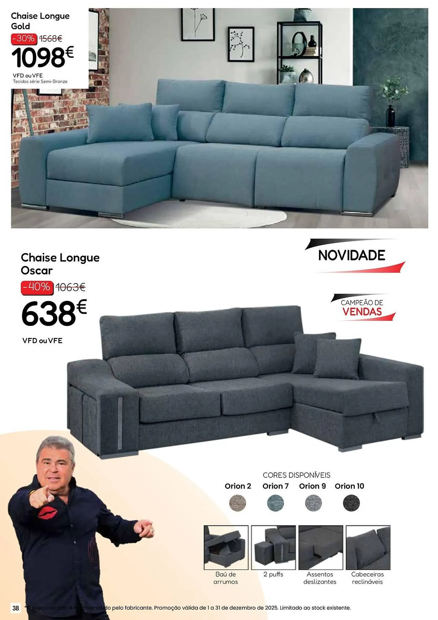 Folheto Folheto Hiper Centro do Móvel de 4 de dezembro até 31 de dezembro 2025 - Pagina 38