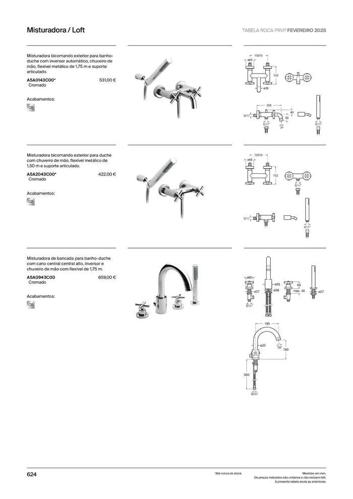 Folheto Soluções de Banho  de 6 de janeiro até 31 de dezembro 2025 - Pagina 626