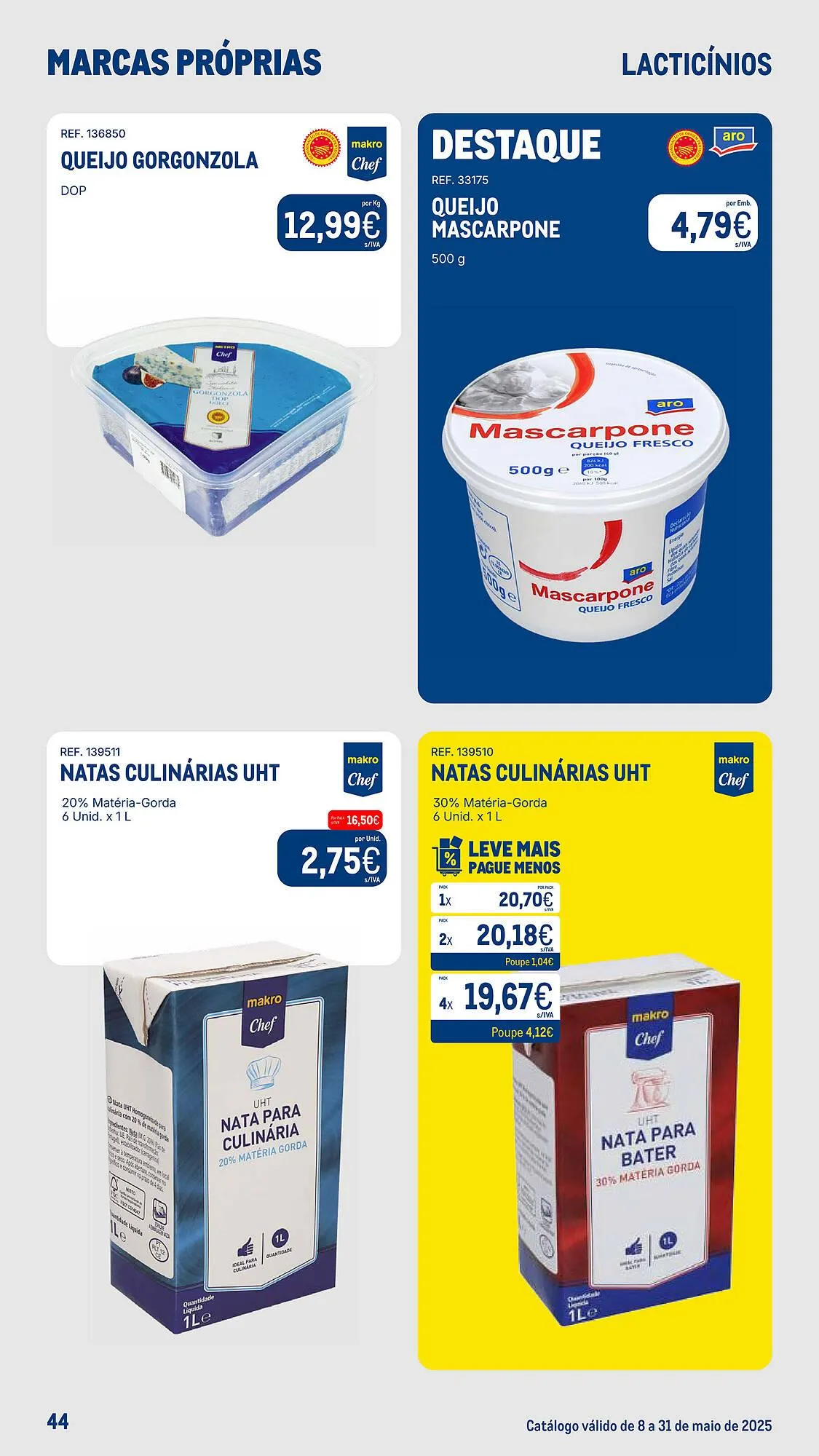 Folheto Folheto Makro de 8 de maio até 31 de maio 2025 - Pagina 44