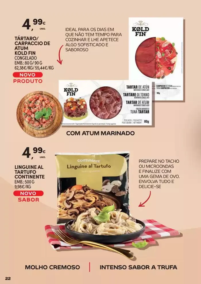 Folheto Novidades de que toda a gente gosta. de 29 de janeiro até 2 de março 2025 - Pagina 22