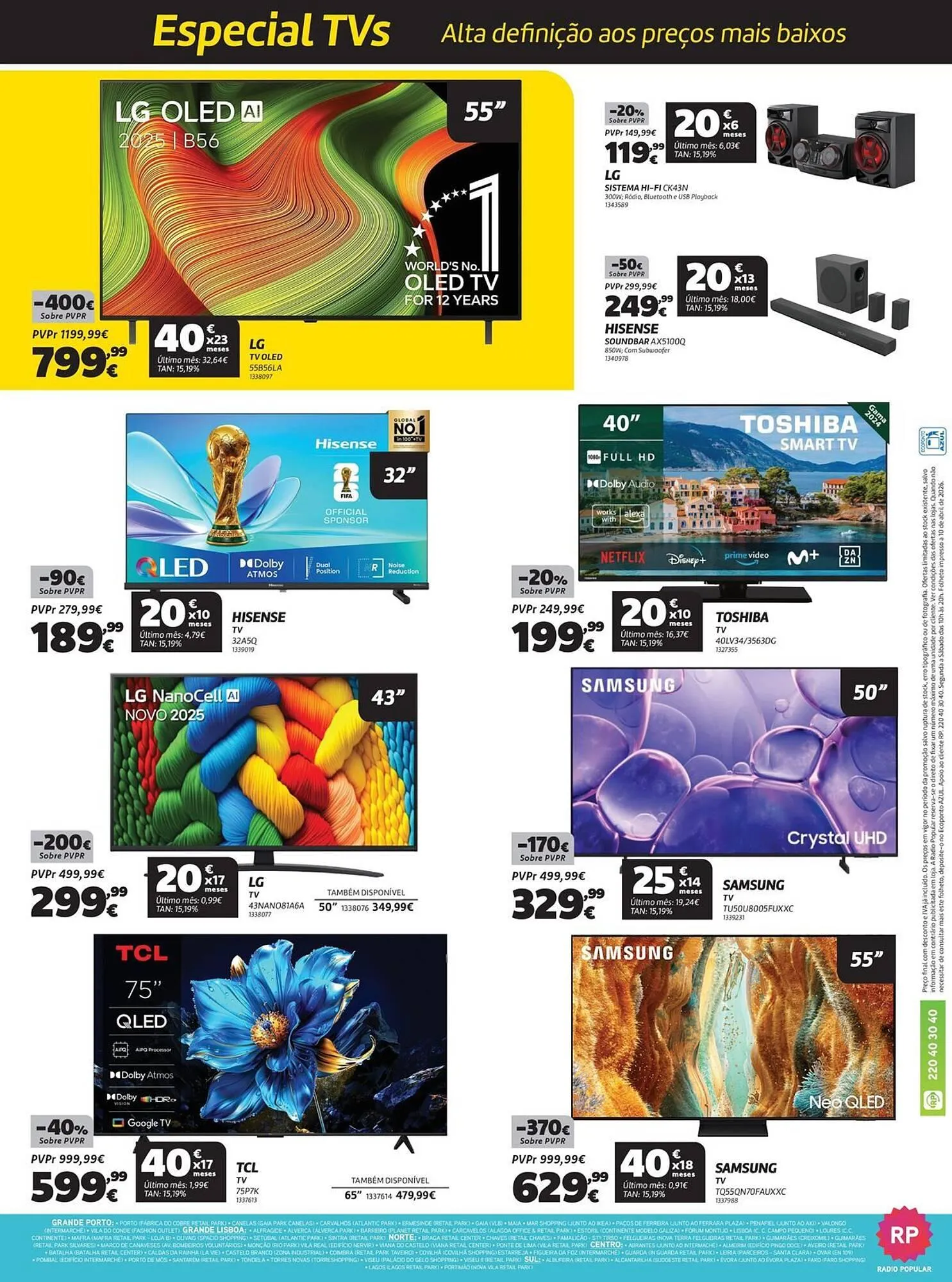 Folheto Folheto Radio Popular de 22 de abril até 4 de maio 2026 - Pagina 8