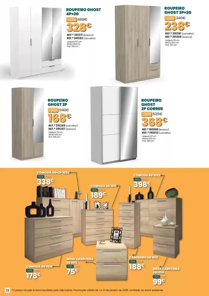 Folheto Catalogo Janeiro de 6 de janeiro até 31 de janeiro 2025 - Pagina 12