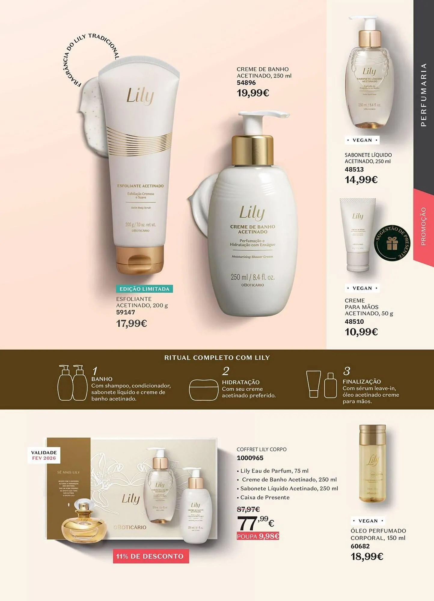 Folheto Folheto O Boticário de 15 de outubro até 11 de novembro 2025 - Pagina 43