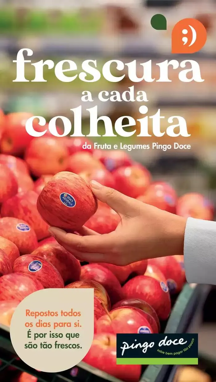 Folheto Pingo Doce Fruta e Legumes de 8 de outubro até 8 de novembro 2024 - Pagina 1