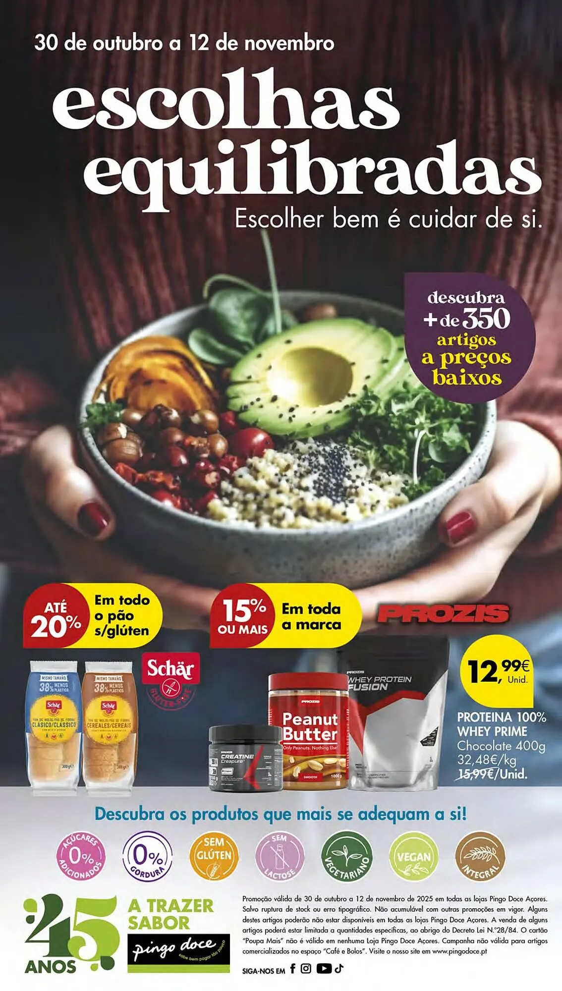 Folheto Folheto Pingo Doce de 30 de outubro até 12 de novembro 2025 - Pagina 1