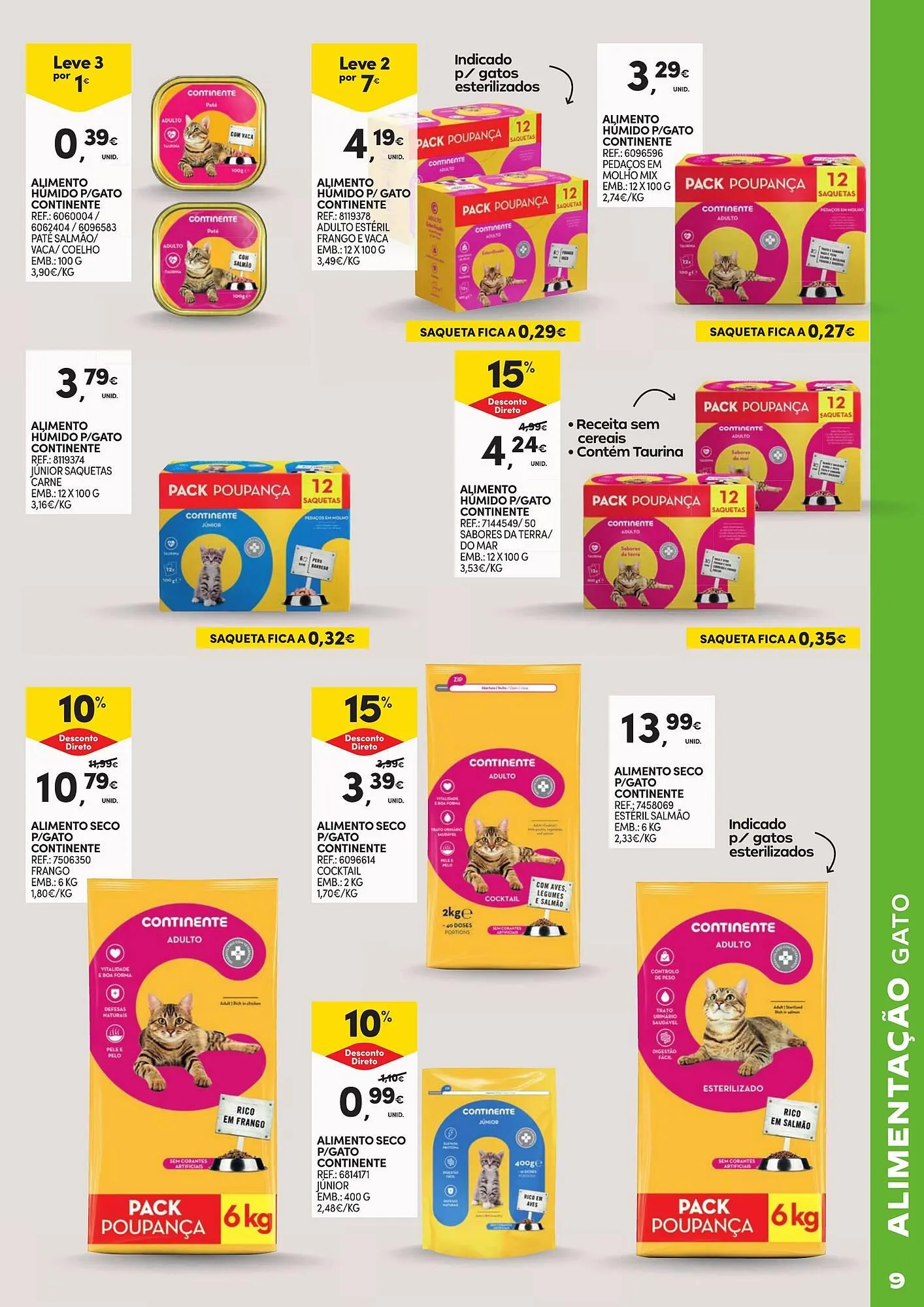 Folheto Folheto Continente de 30 de setembro até 19 de outubro 2025 - Pagina 9