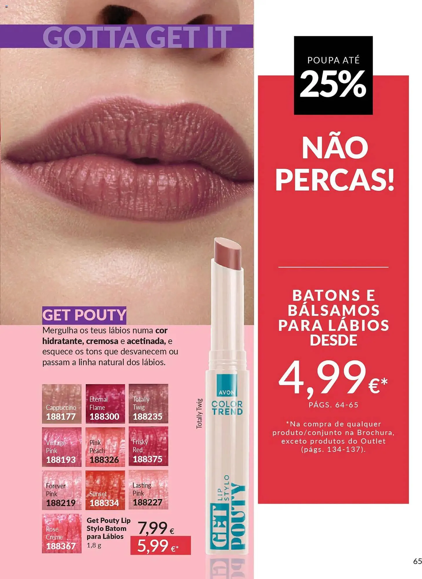 Folheto Catálogo Avon de 1 de abril até 1 de maio 2026 - Pagina 65