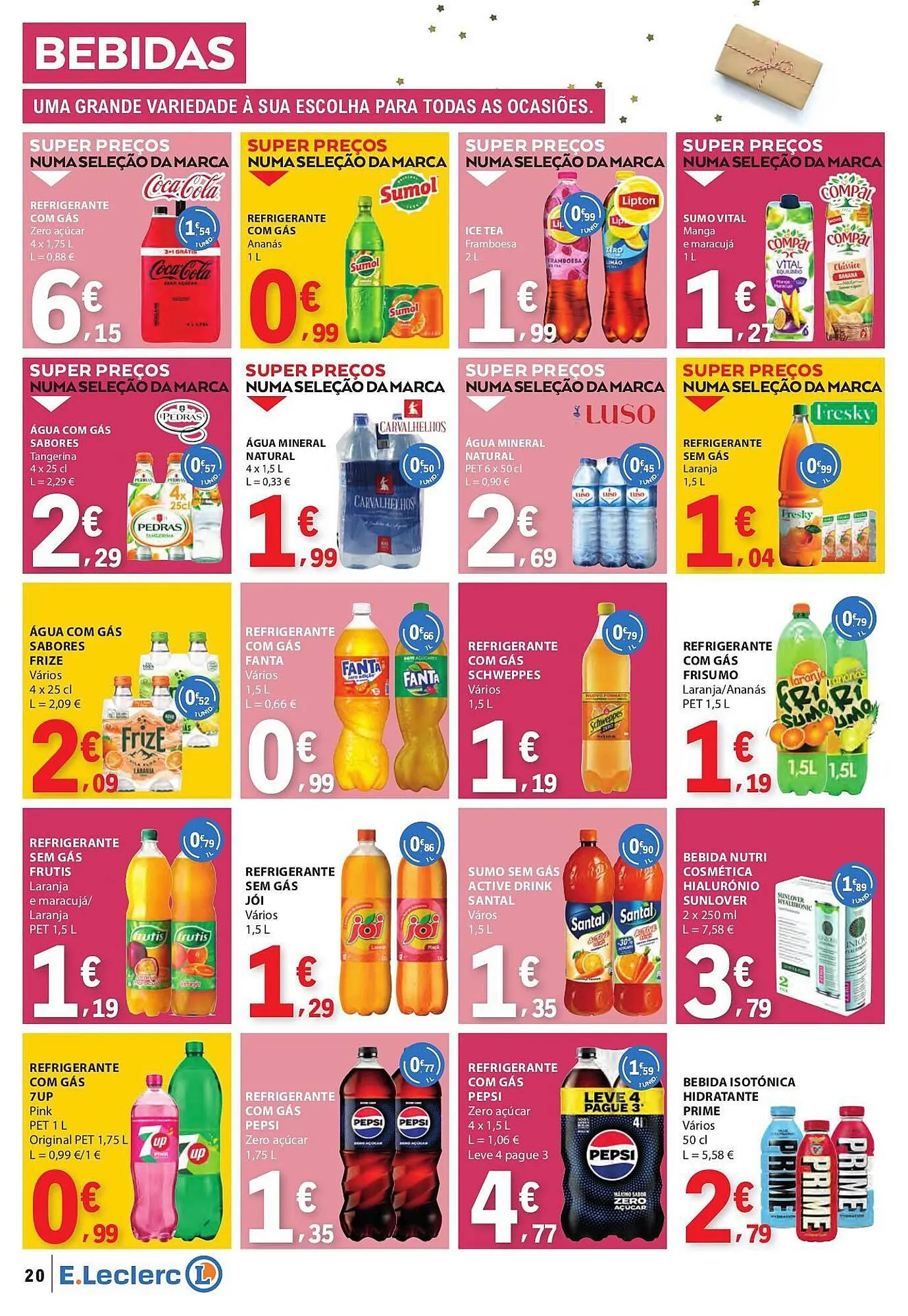 Folheto Folheto E.Leclerc de 13 de novembro até 19 de novembro 2025 - Pagina 20