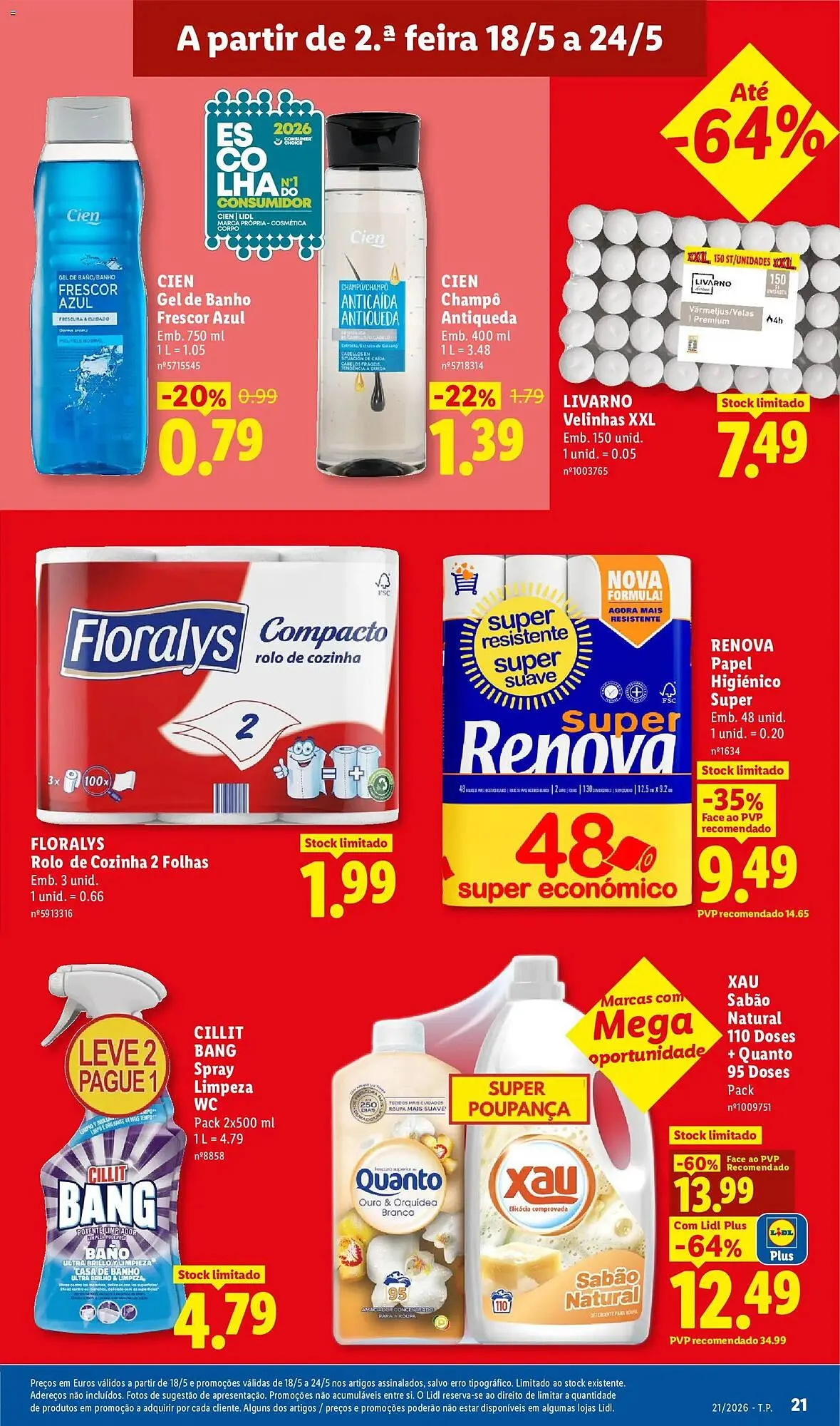 Folheto Folheto Lidl de 18 de maio até 24 de maio 2026 - Pagina 21