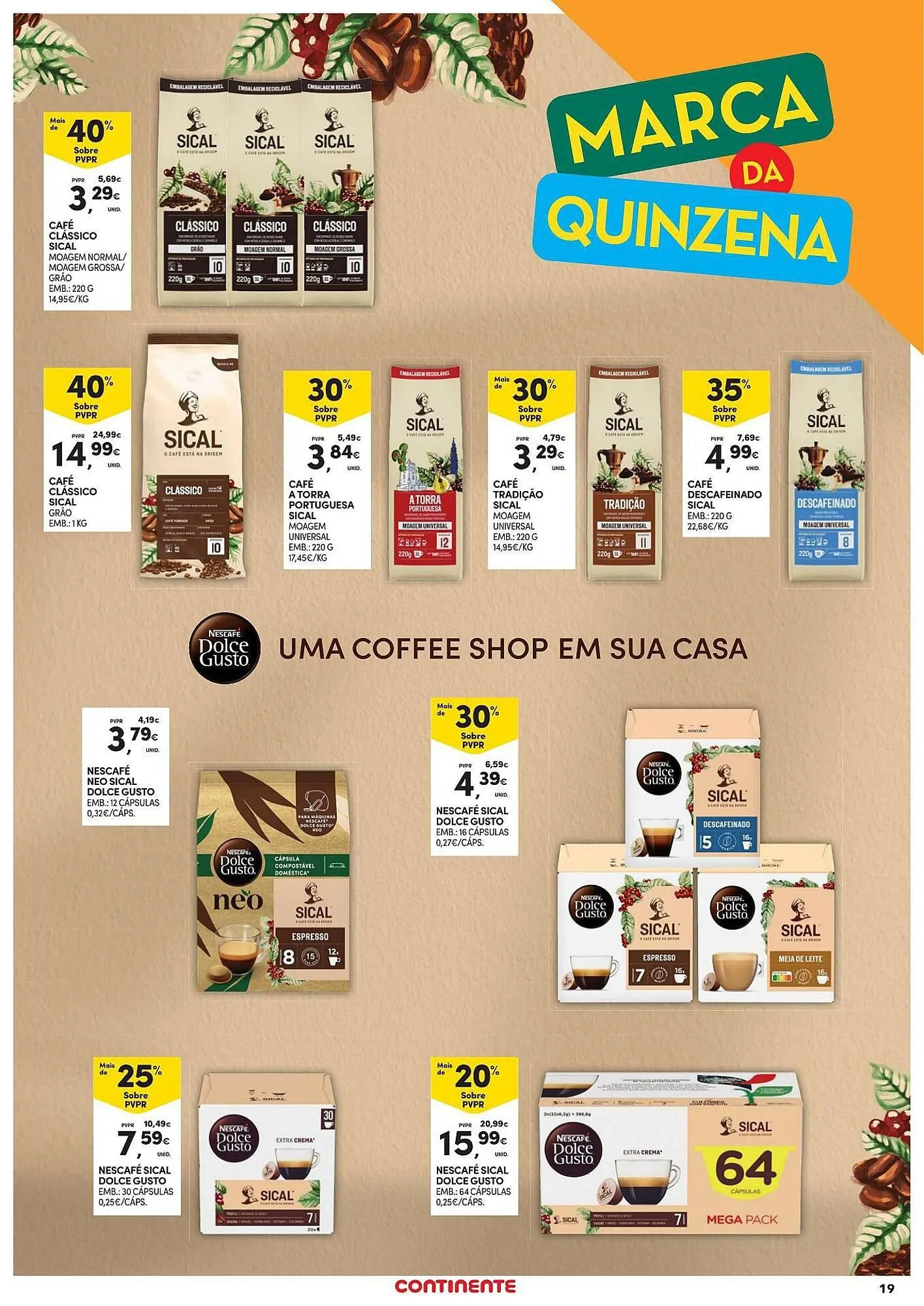 Folheto Folheto Continente de 30 de outubro até 12 de novembro 2025 - Pagina 19