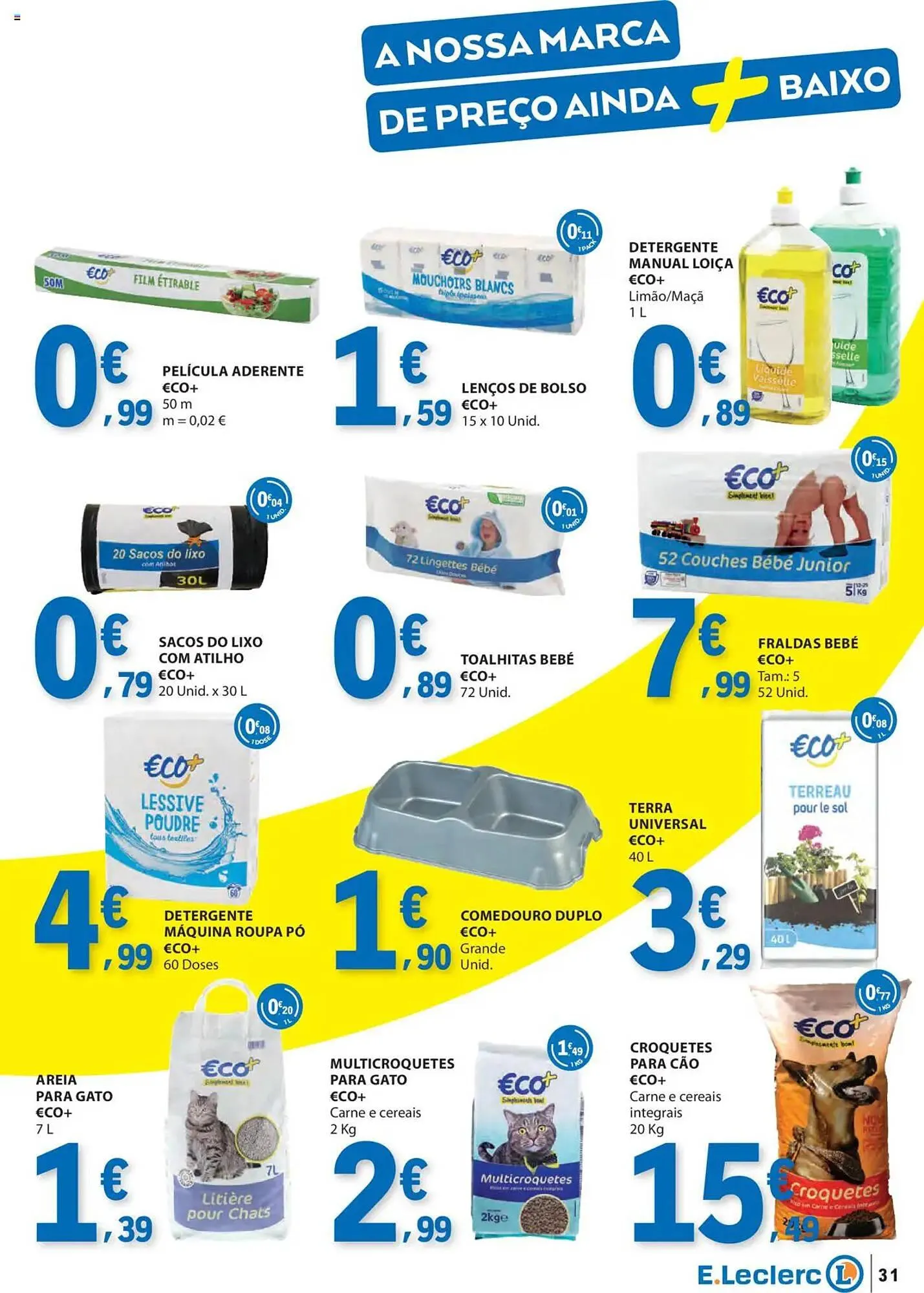 Folheto Folheto E.Leclerc de 27 de março até 2 de abril 2025 - Pagina 31