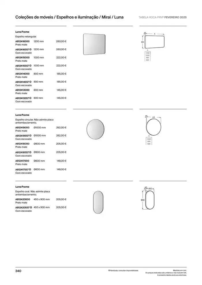 Folheto Soluções de Banho  de 6 de janeiro até 31 de dezembro 2025 - Pagina 342