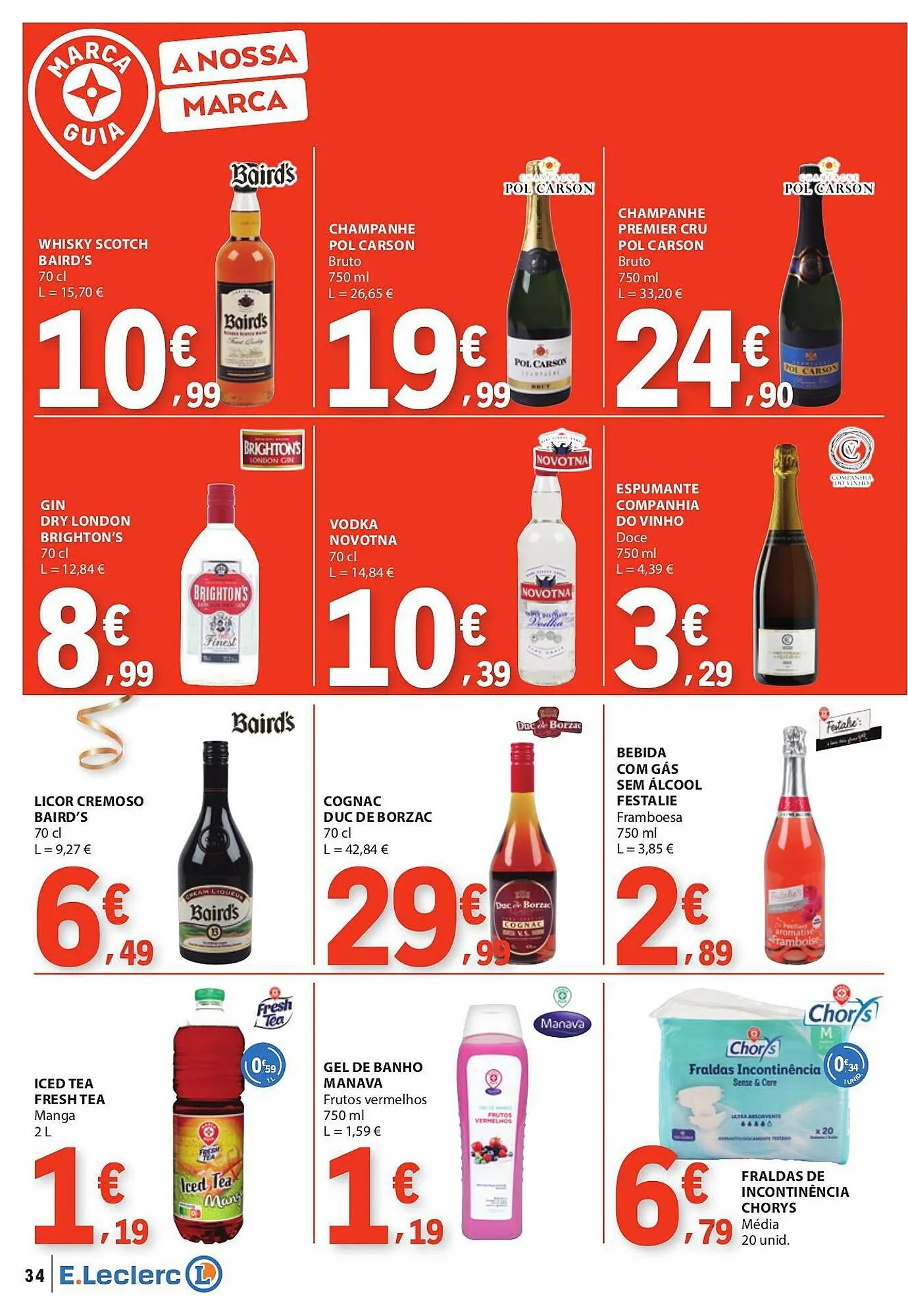 Folheto Folheto E.Leclerc de 26 de dezembro até 31 de dezembro 2025 - Pagina 34