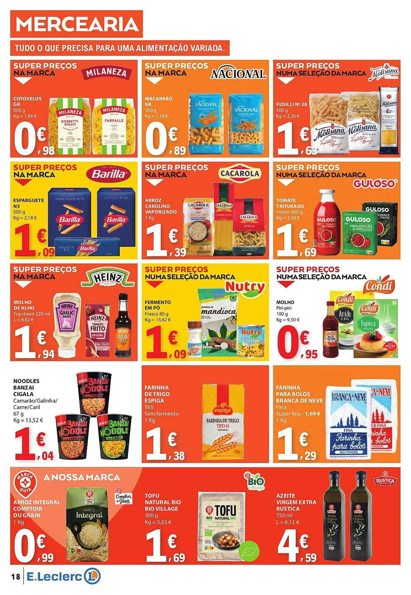 Folheto Folheto E.Leclerc de 12 de março até 18 de março 2026 - Pagina 18
