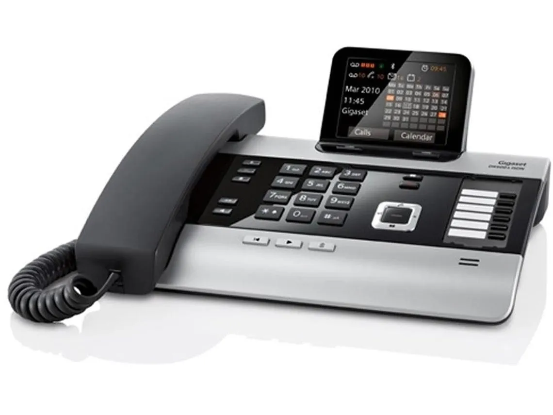 Telefone Fixo GIGASET DX600A ISDN Titanium