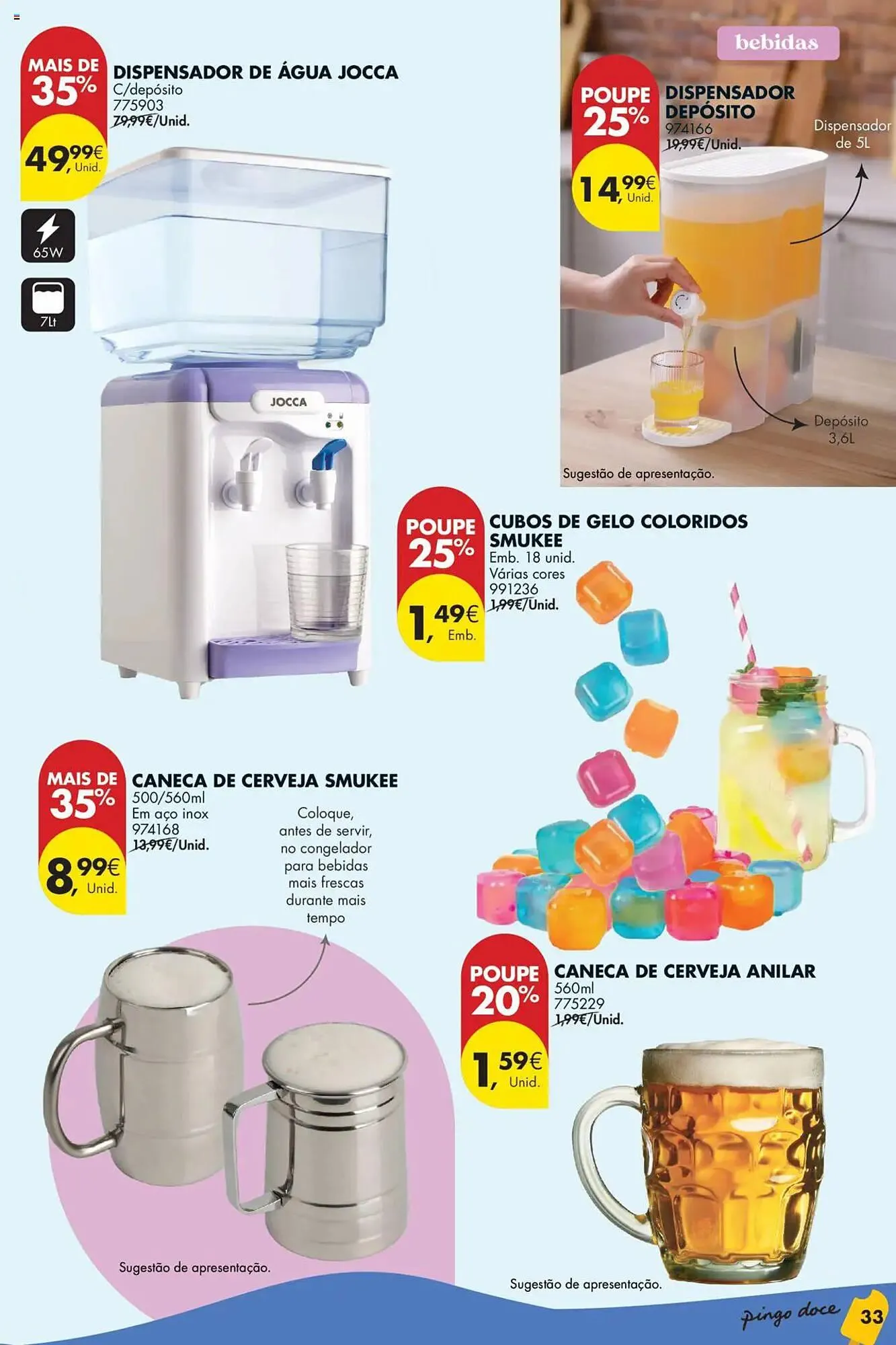 Folheto Folheto Pingo Doce de 10 de junho até 1 de julho 2025 - Pagina 33
