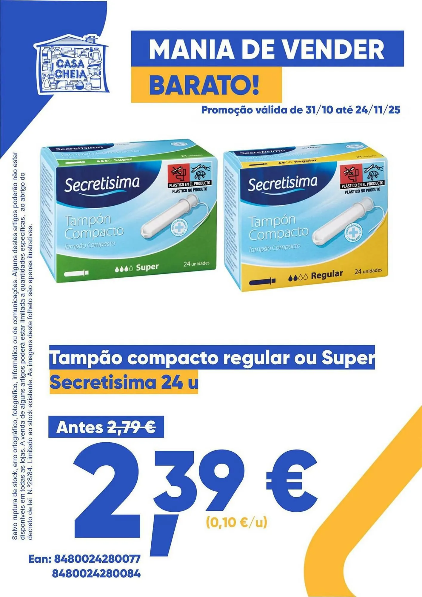 Folheto Folheto Casa Cheia de 31 de outubro até 24 de novembro 2025 - Pagina 2