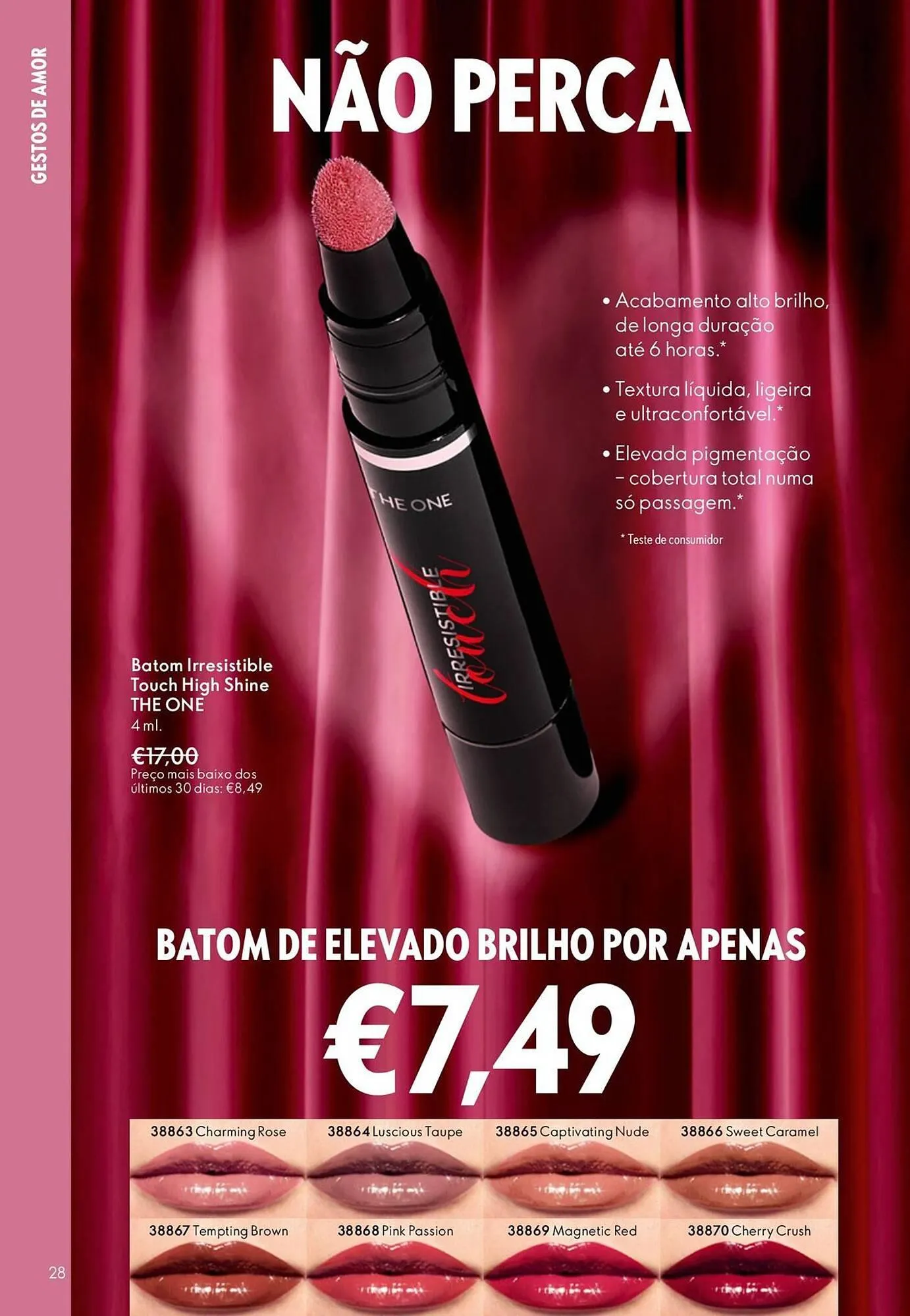 Folheto Catálogo Oriflame de 21 de janeiro até 10 de fevereiro 2026 - Pagina 28