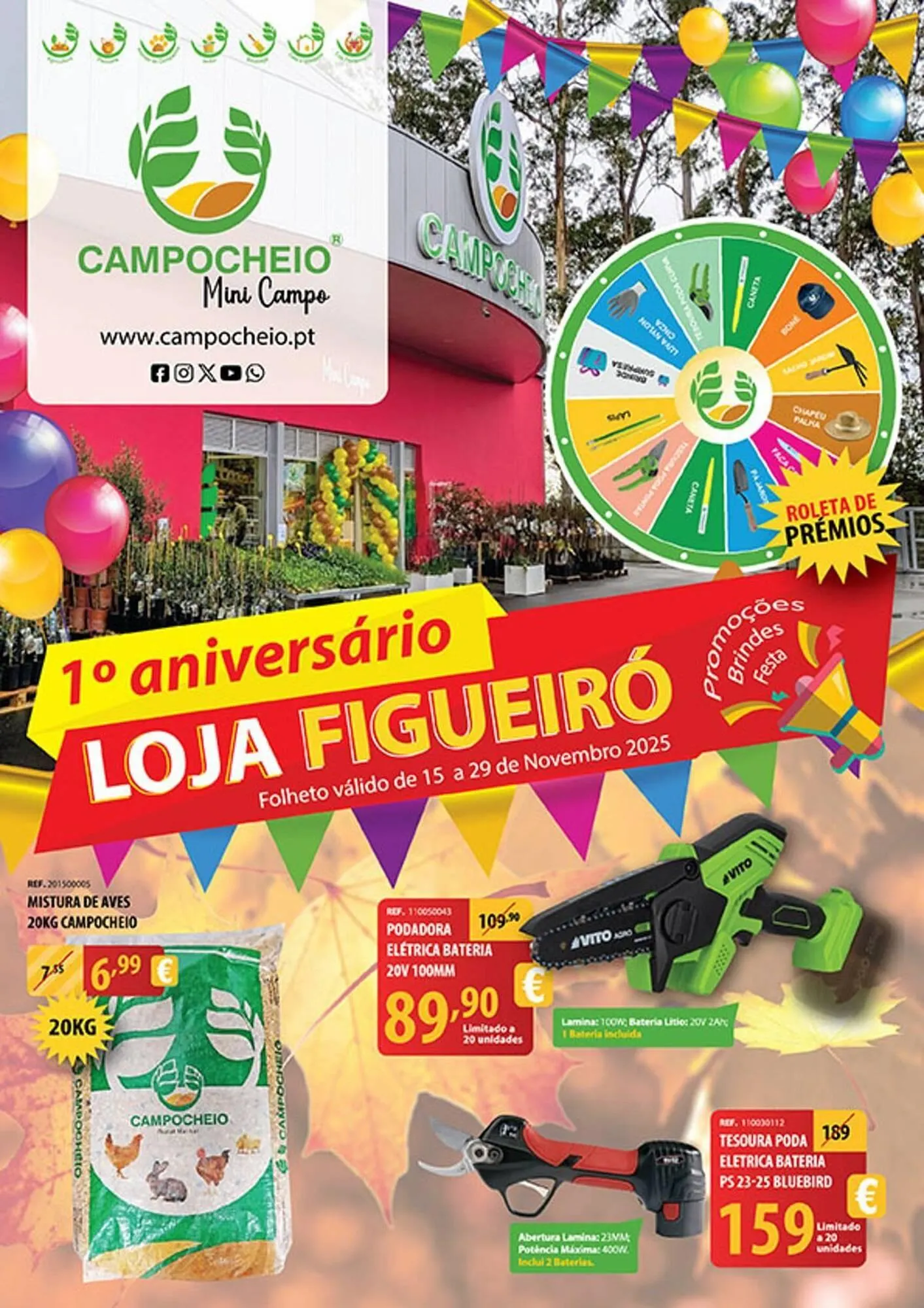 Folheto CAMPOCHEIO - 1