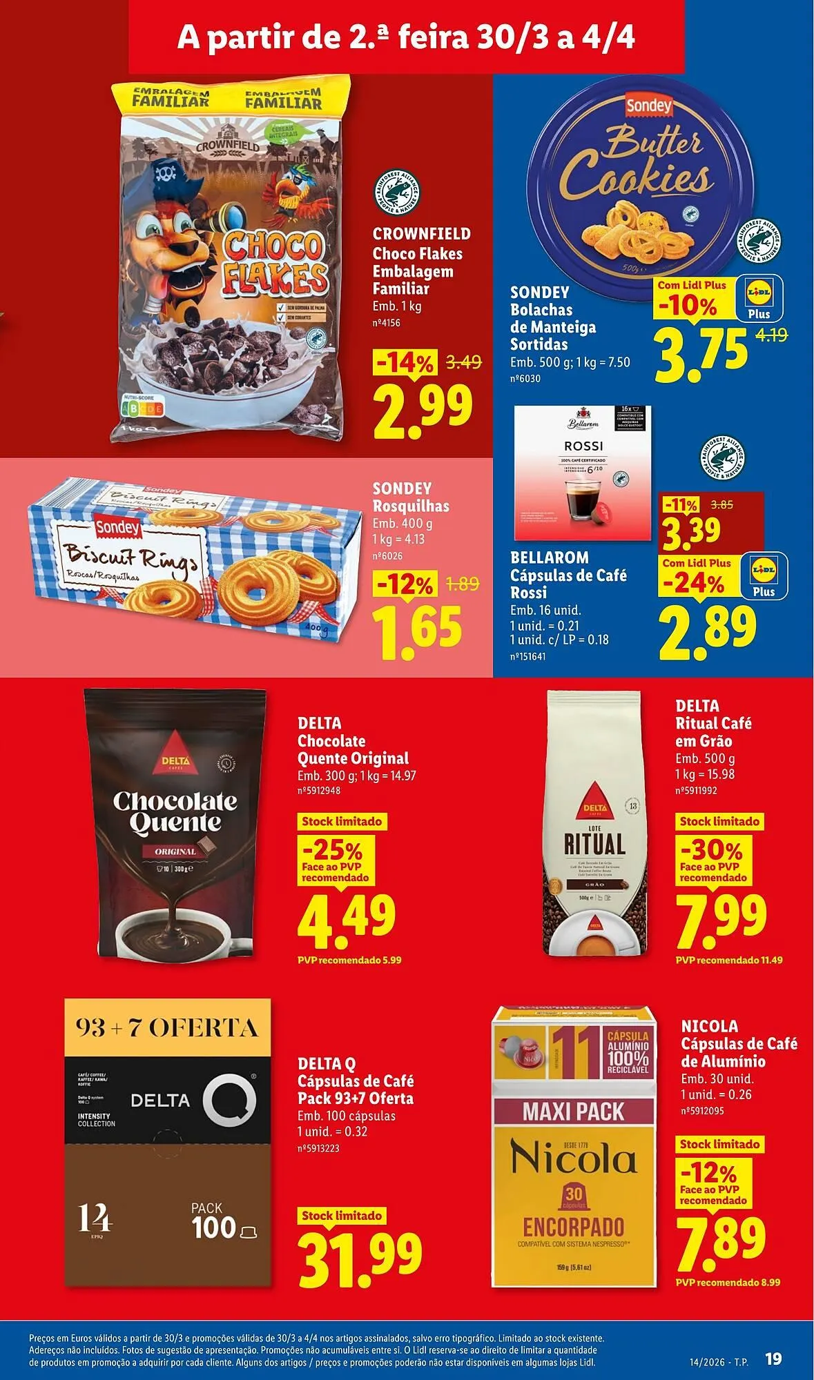 Folheto Folheto Lidl de 30 de março até 4 de abril 2026 - Pagina 19
