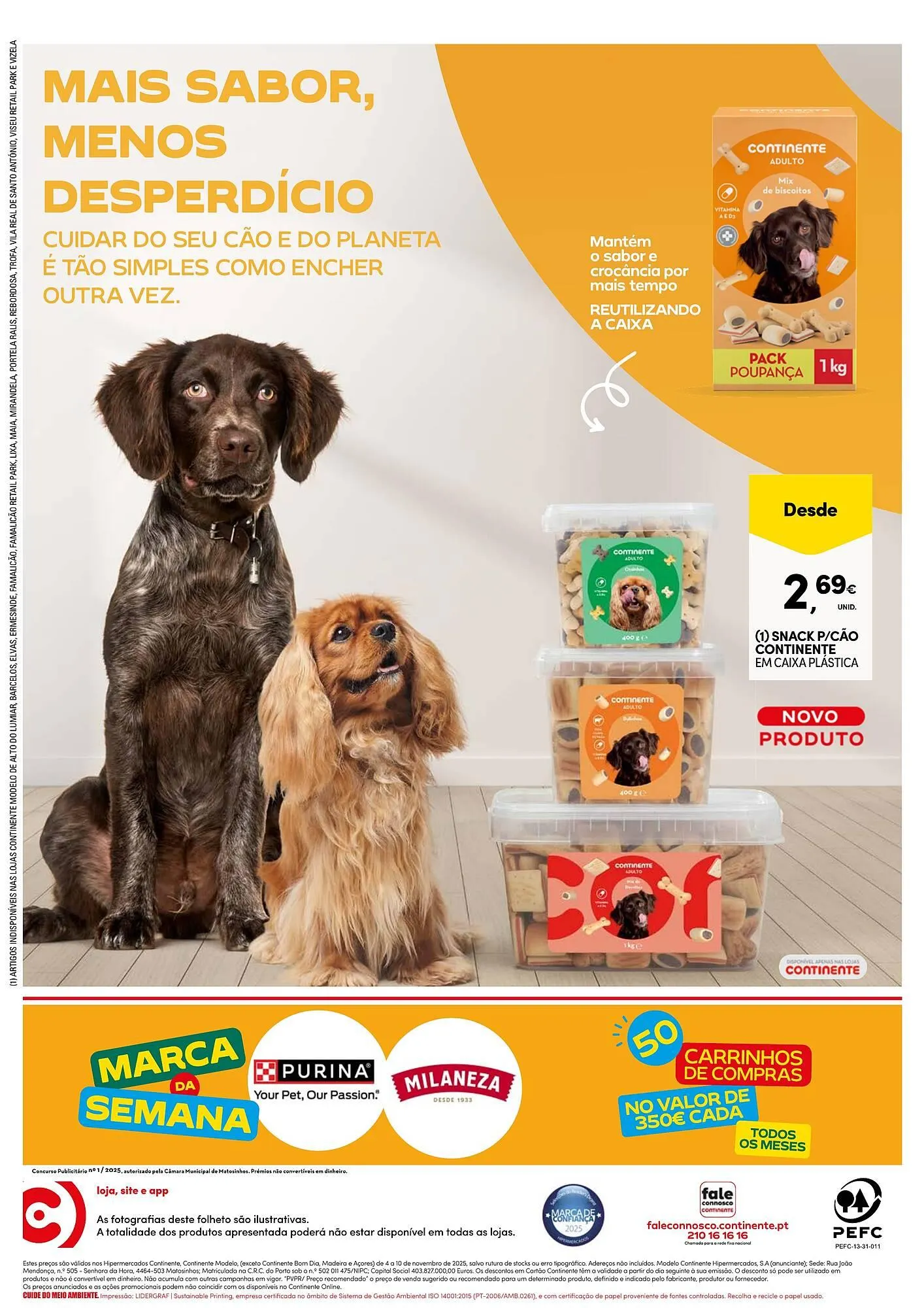 Folheto Folheto Continente de 4 de novembro até 10 de novembro 2025 - Pagina 52