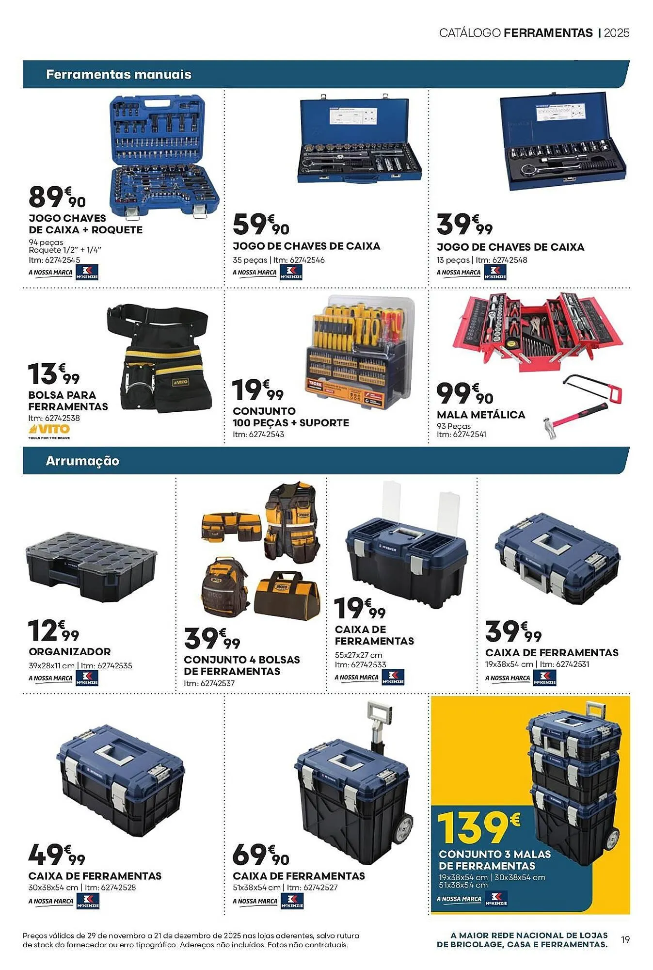 Folheto Folheto Bricomarché de 29 de novembro até 21 de dezembro 2025 - Pagina 19