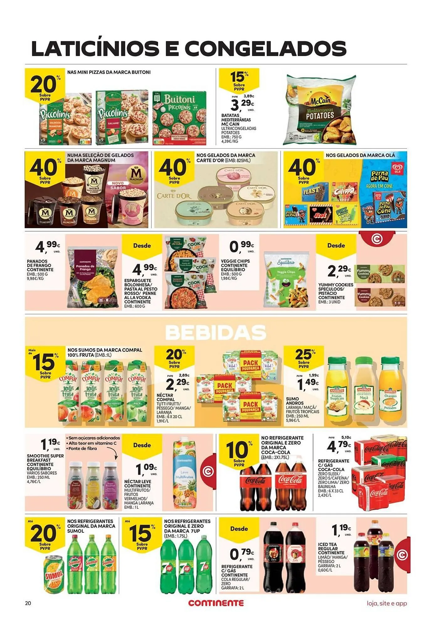 Folheto Folheto Continente Bom dia de 2 de janeiro até 12 de janeiro 2026 - Pagina 20