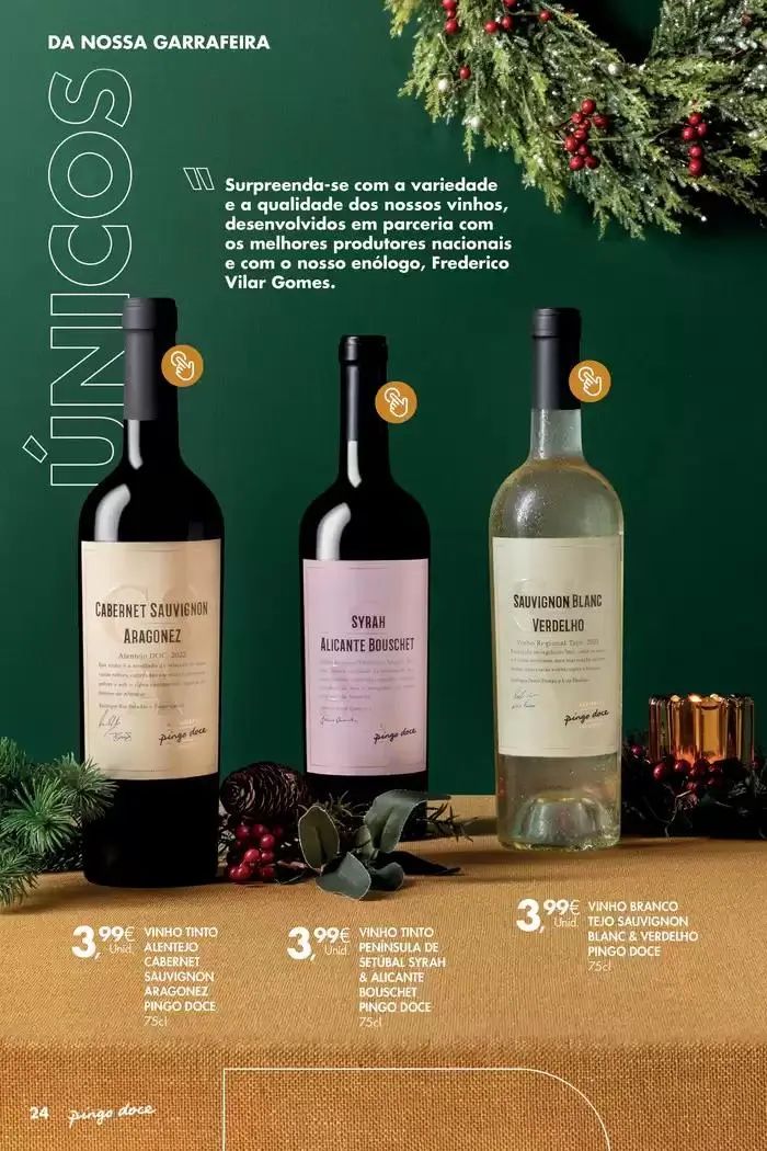 Folheto Pingo Doce Catálogo de Natal de 26 de novembro até 26 de dezembro 2024 - Pagina 24