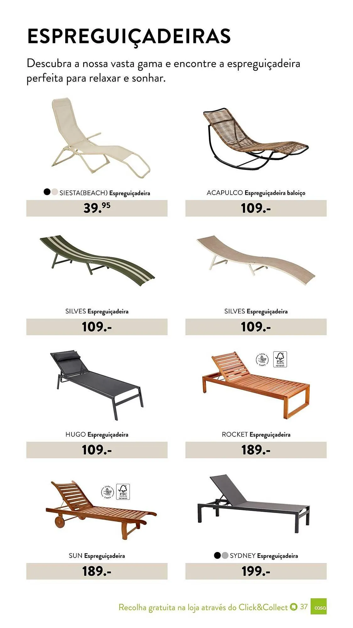 Folheto Folheto CASA de 3 de março até 30 de setembro 2025 - Pagina 37