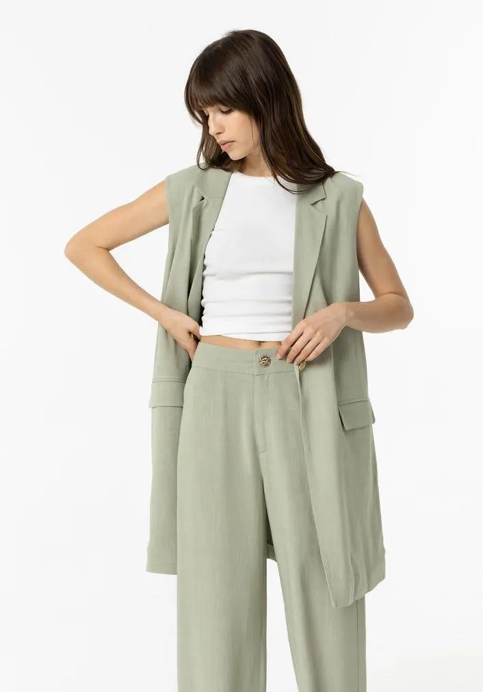 Colete Comprido Linho