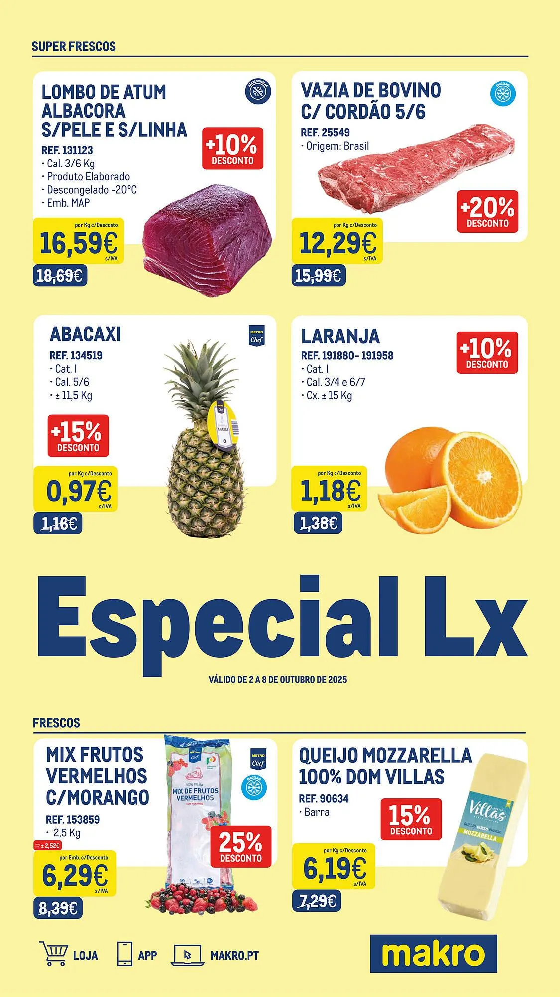 Folheto Catálogo Makro de 2 de outubro até 8 de outubro 2025 - Pagina 1