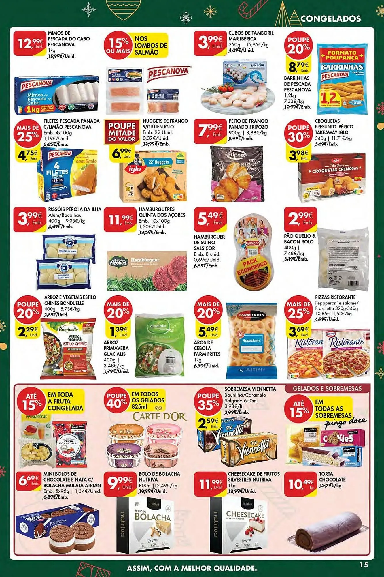 Folheto Folheto Pingo Doce de 18 de dezembro até 6 de janeiro 2026 - Pagina 15